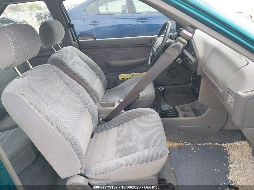 1996 Ford Escort Lx Green vin: 1FASP11JXTW181617