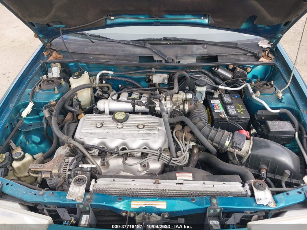 1996 Ford Escort Lx Green vin: 1FASP11JXTW181617