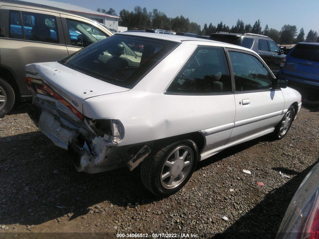 1995 Ford Escort Gt White vin: 1FASP1283SW122791