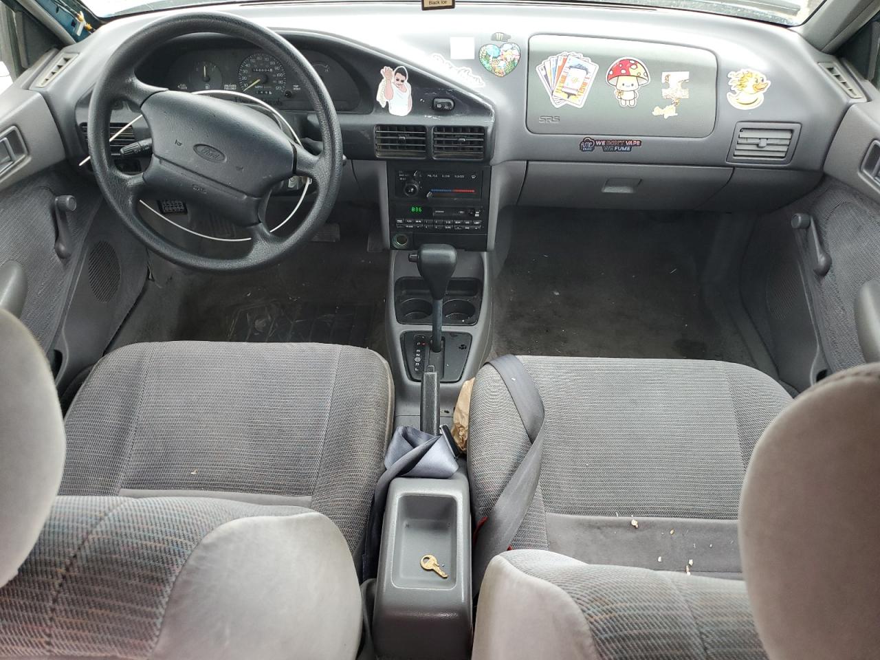 1995 Ford Escort Lx Green vin: 1FASP14J0SW295927