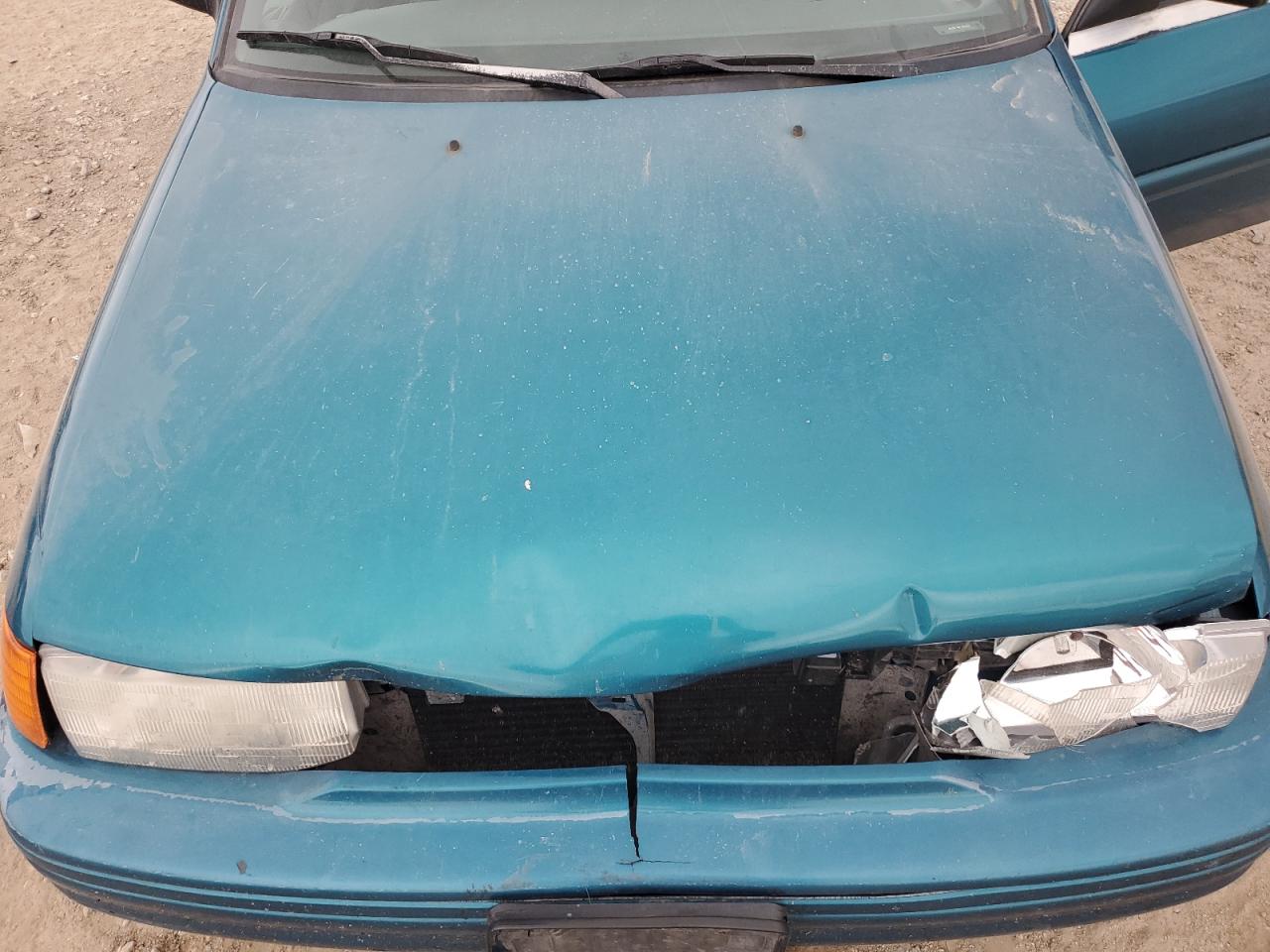 1995 Ford Escort Lx Green vin: 1FASP14J0SW295927