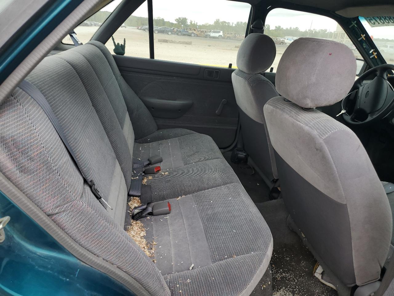 1995 Ford Escort Lx Green vin: 1FASP14J0SW295927