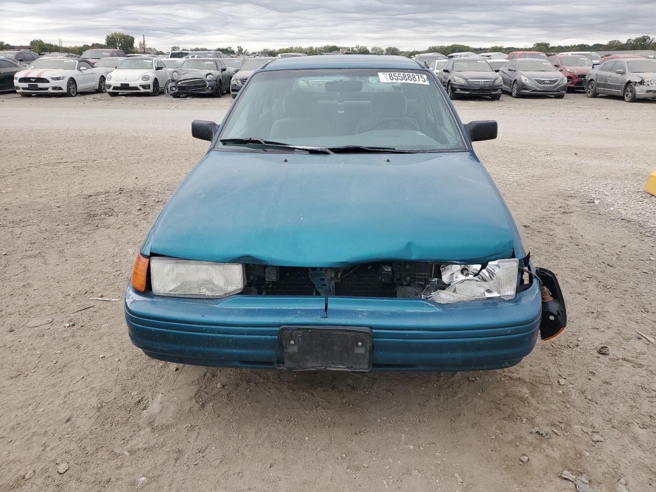 1995 Ford Escort Lx Green vin: 1FASP14J0SW295927