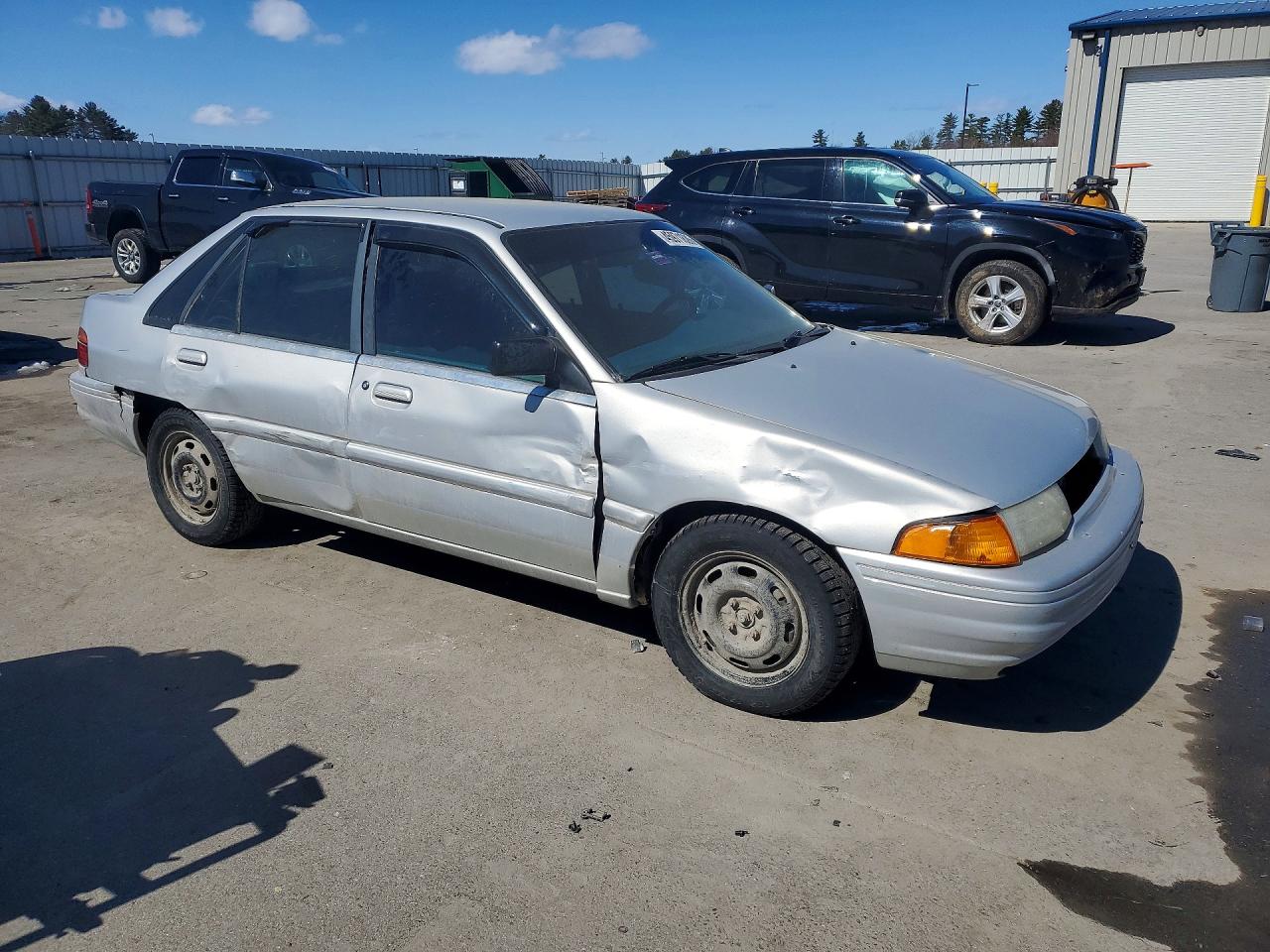 1995 Ford Escort Lx Silver vin: 1FASP14J5SW199792