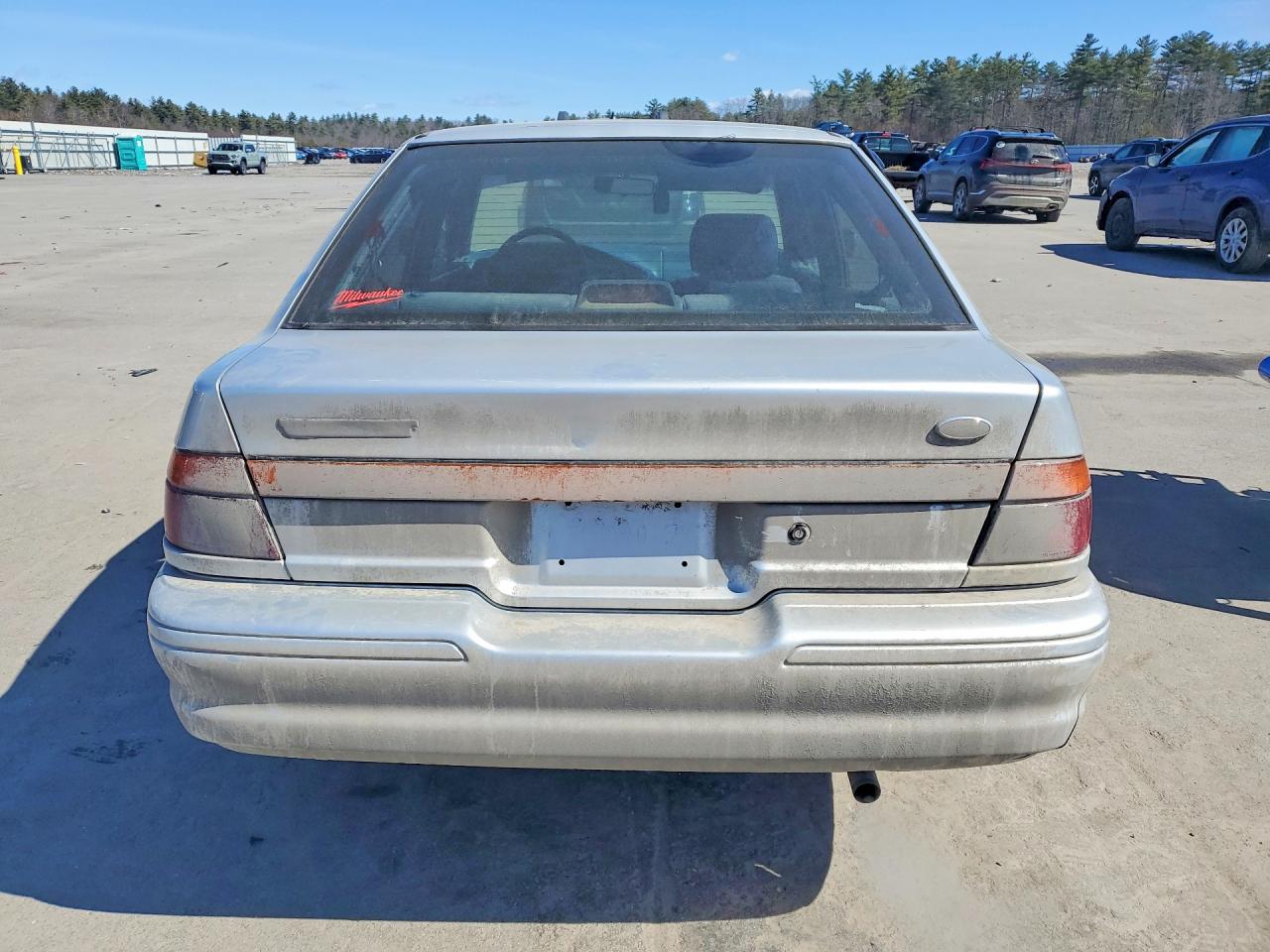 1995 Ford Escort Lx Silver vin: 1FASP14J5SW199792