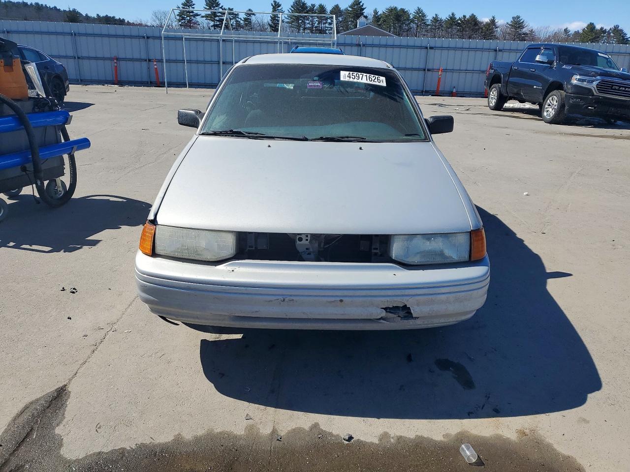 1995 Ford Escort Lx Silver vin: 1FASP14J5SW199792