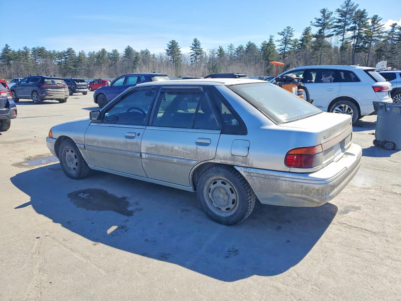 1995 Ford Escort Lx Silver vin: 1FASP14J5SW199792