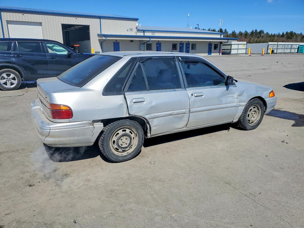 1995 Ford Escort Lx Silver vin: 1FASP14J5SW199792