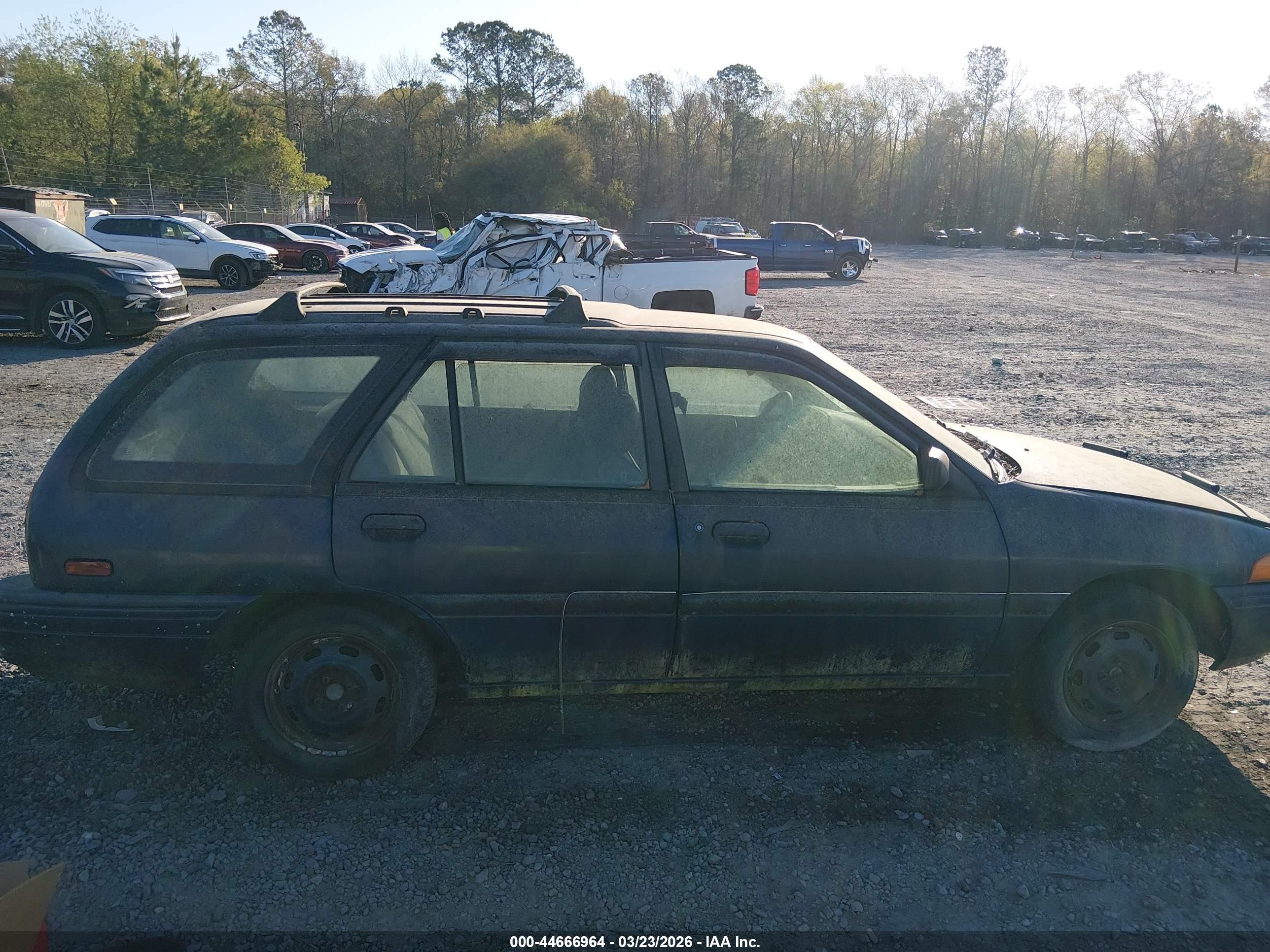 1995 Ford Escort Lx/sport Blue vin: 1FASP15J8SW390878