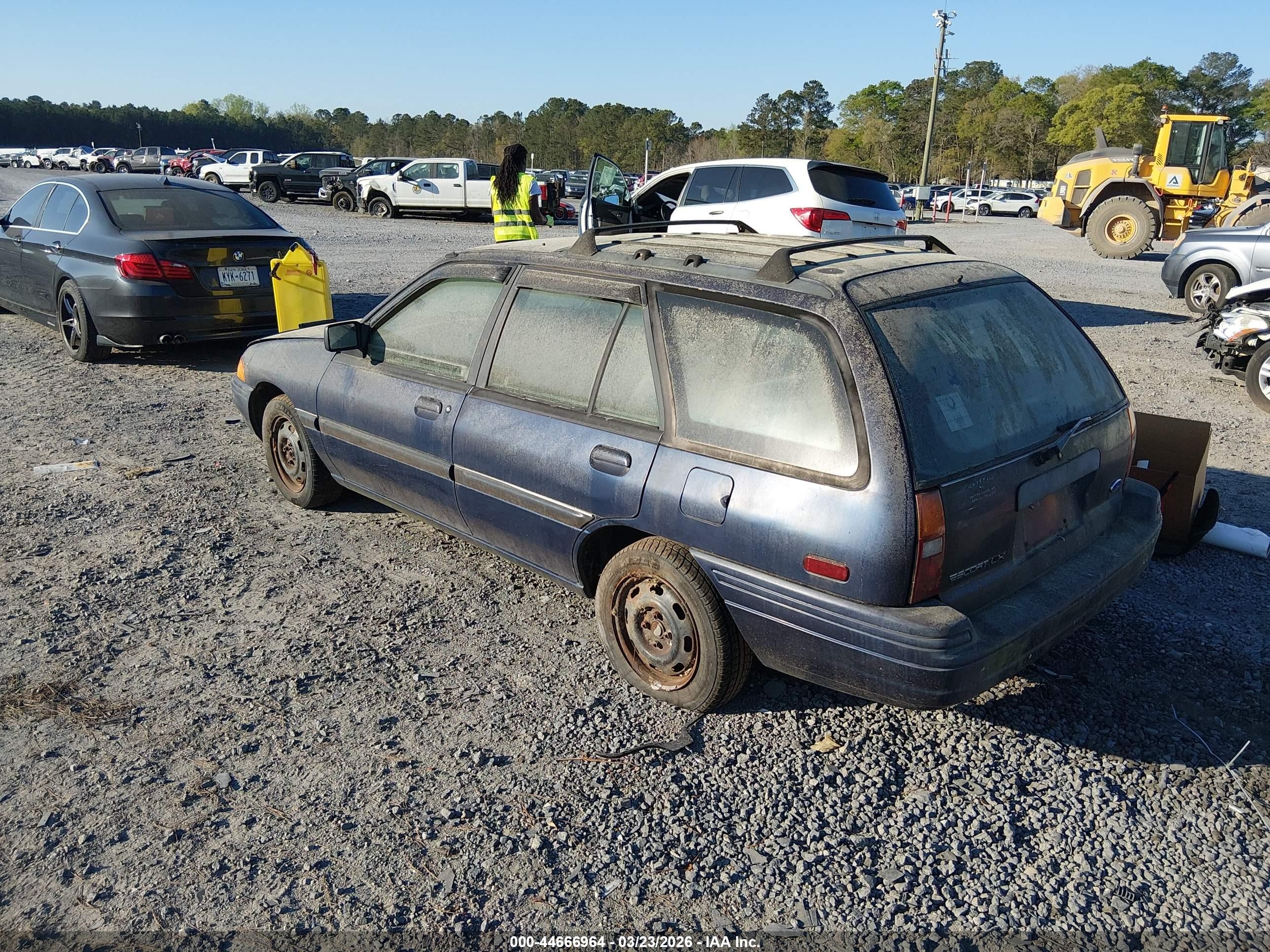 1995 Ford Escort Lx/sport Blue vin: 1FASP15J8SW390878