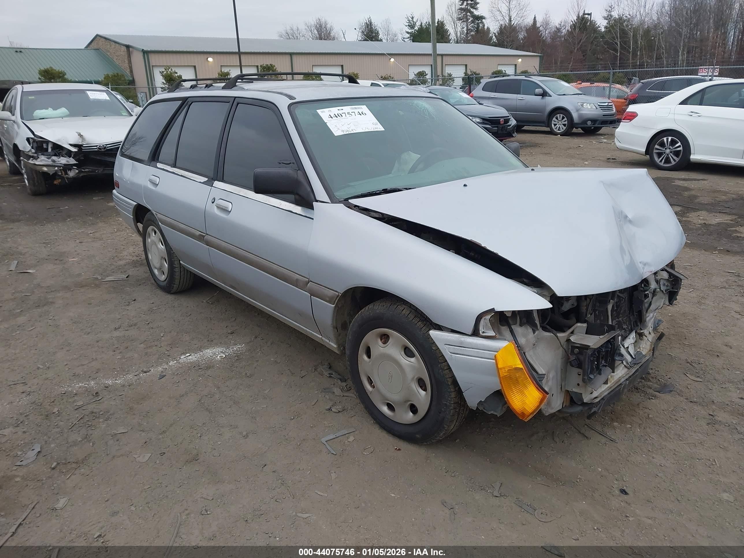 1995 Ford Escort Lx/sport Gray vin: 1FASP15J9SW221873