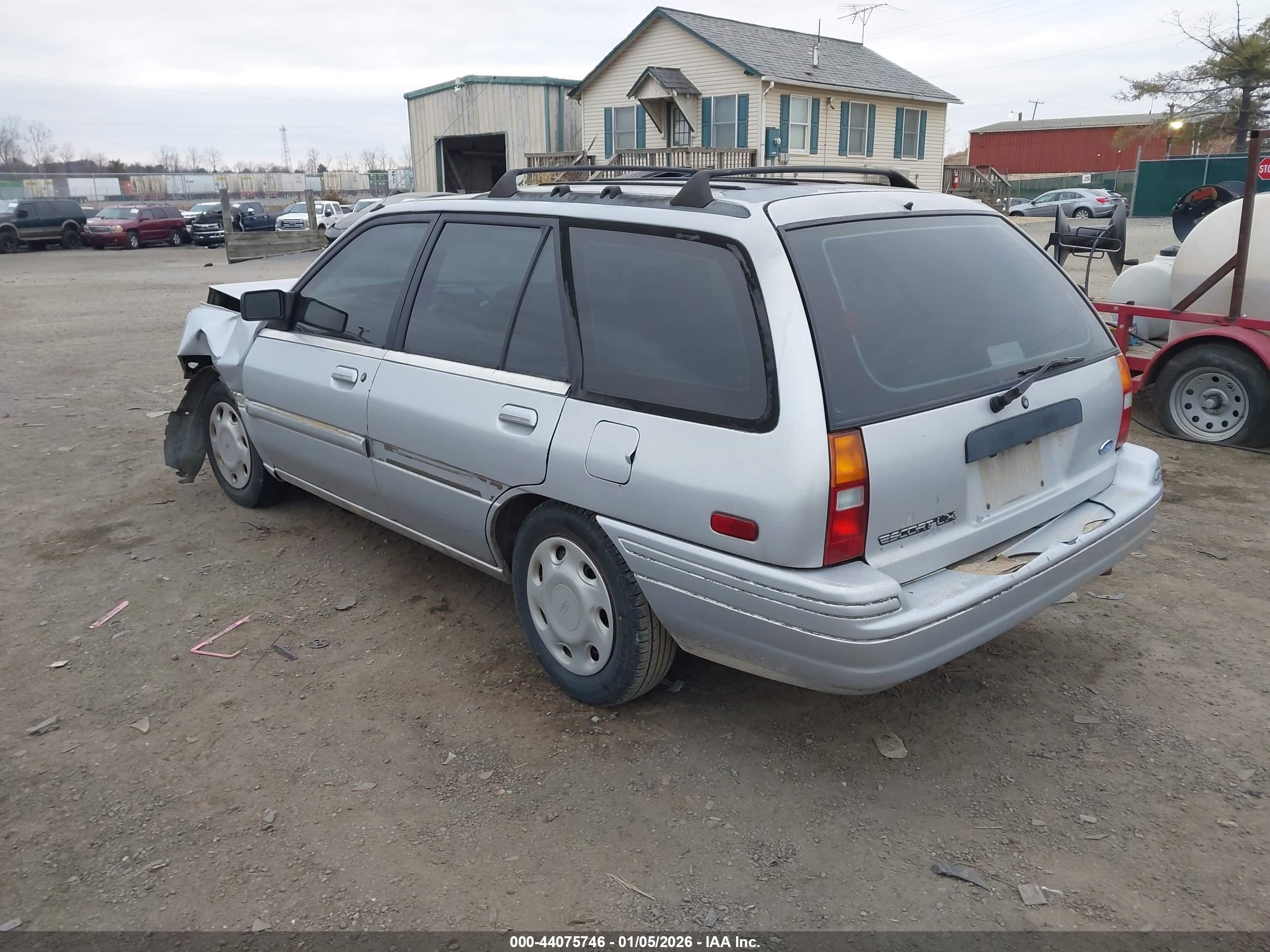 1995 Ford Escort Lx/sport Gray vin: 1FASP15J9SW221873