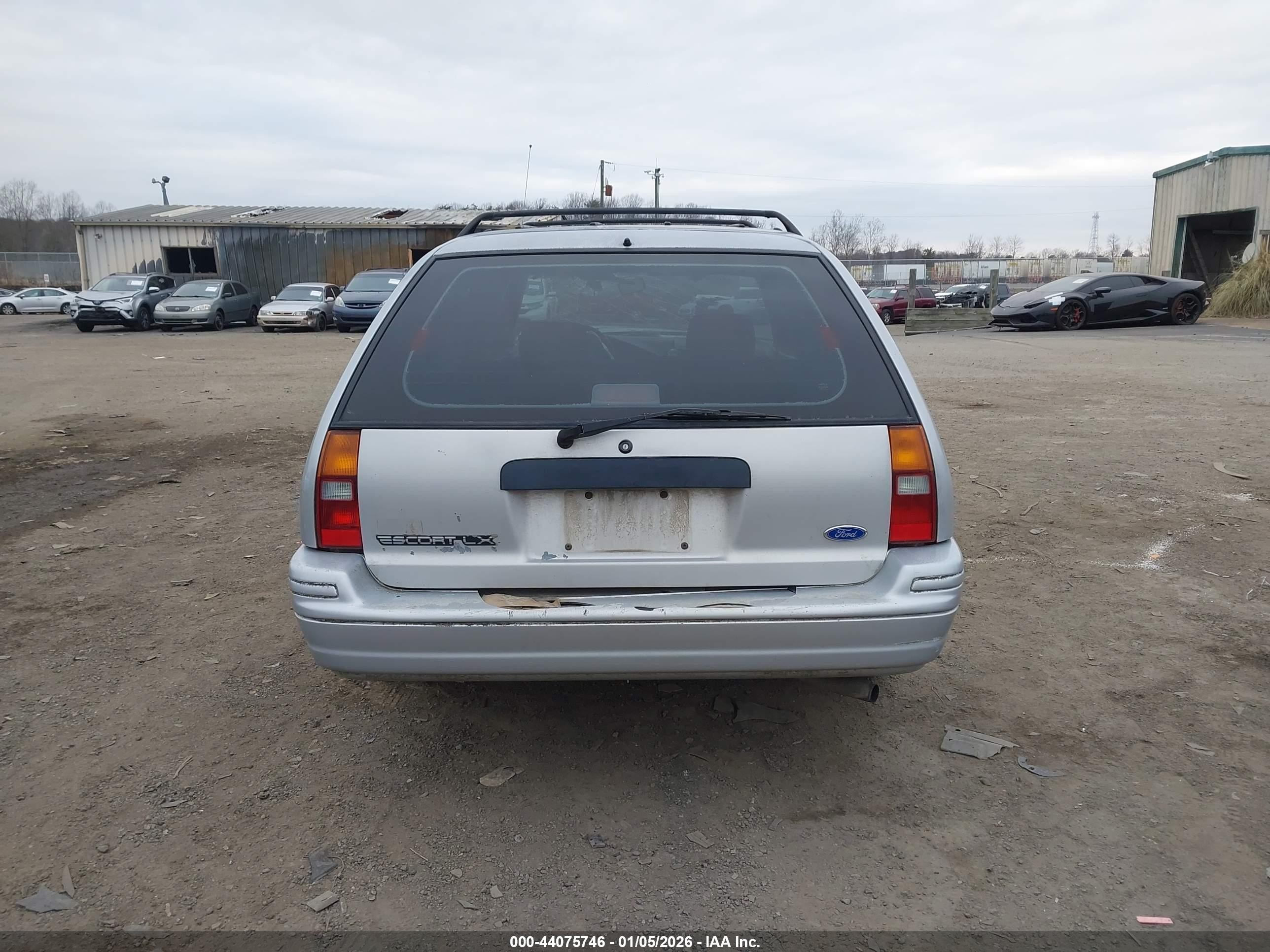 1995 Ford Escort Lx/sport Gray vin: 1FASP15J9SW221873