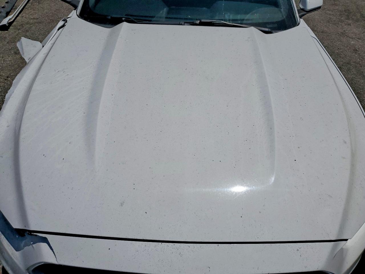 2015 Ford Mustang White vin: 1FATP8EM0F5415050
