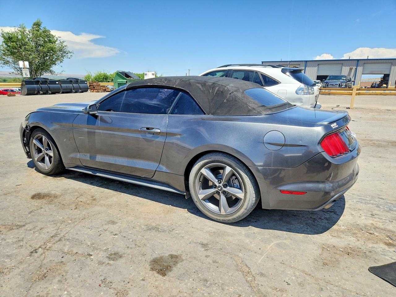 2015 Ford Mustang Серый vin: 1FATP8EM1F5427403