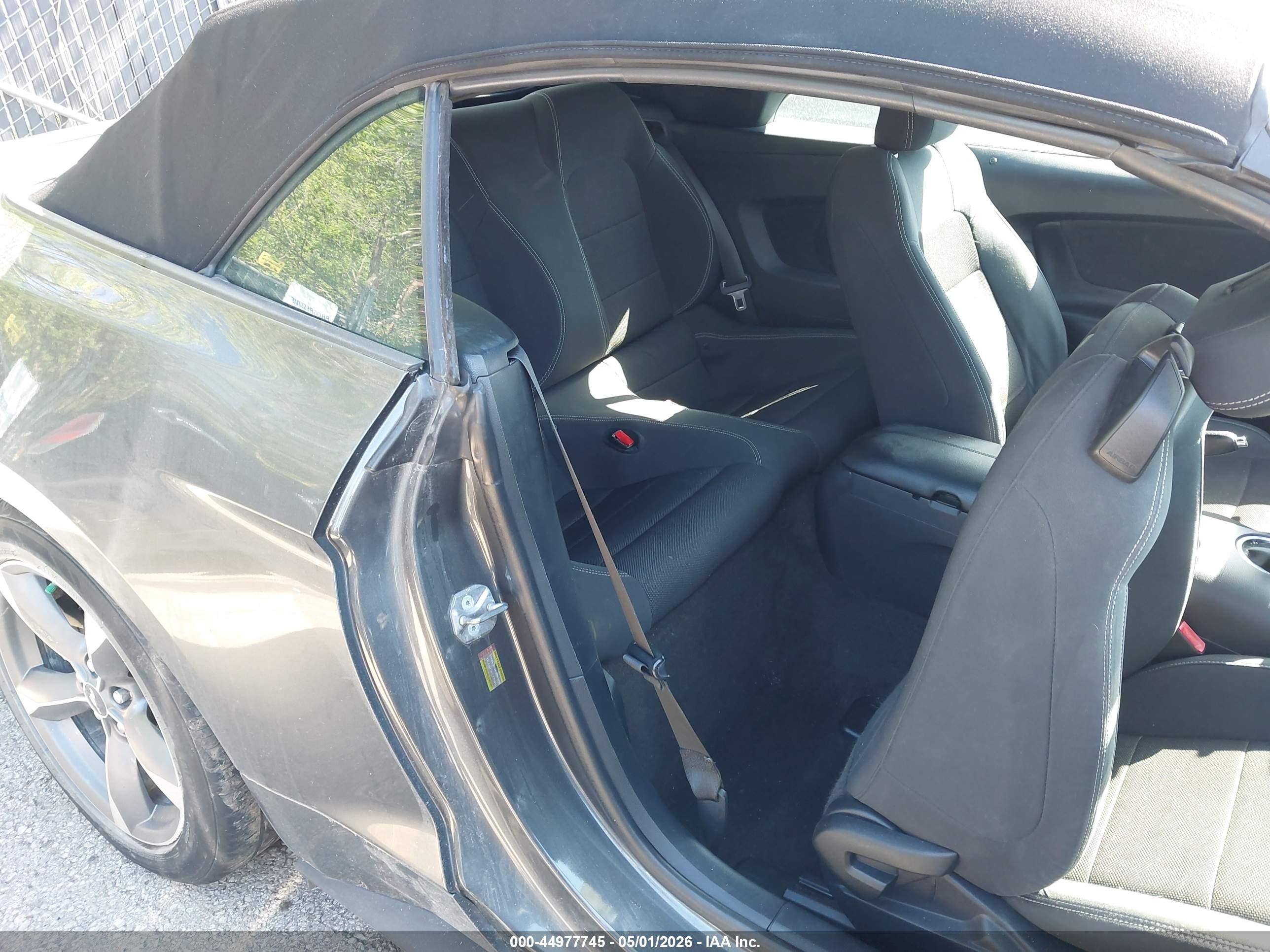 2015 Ford Mustang V6 Gray vin: 1FATP8EM3F5338450