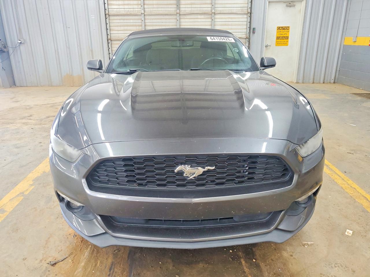 2015 Ford Mustang Gray vin: 1FATP8EM3F5402650