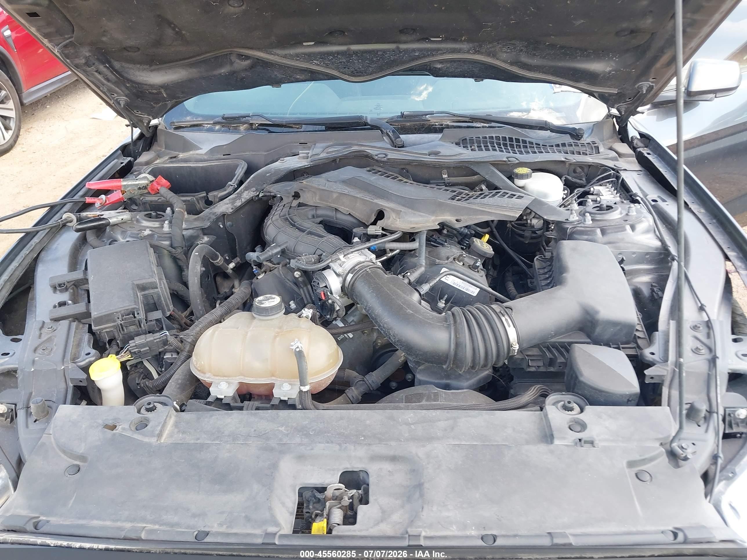 2015 Ford Mustang V6 Gray vin: 1FATP8EM3F5409632