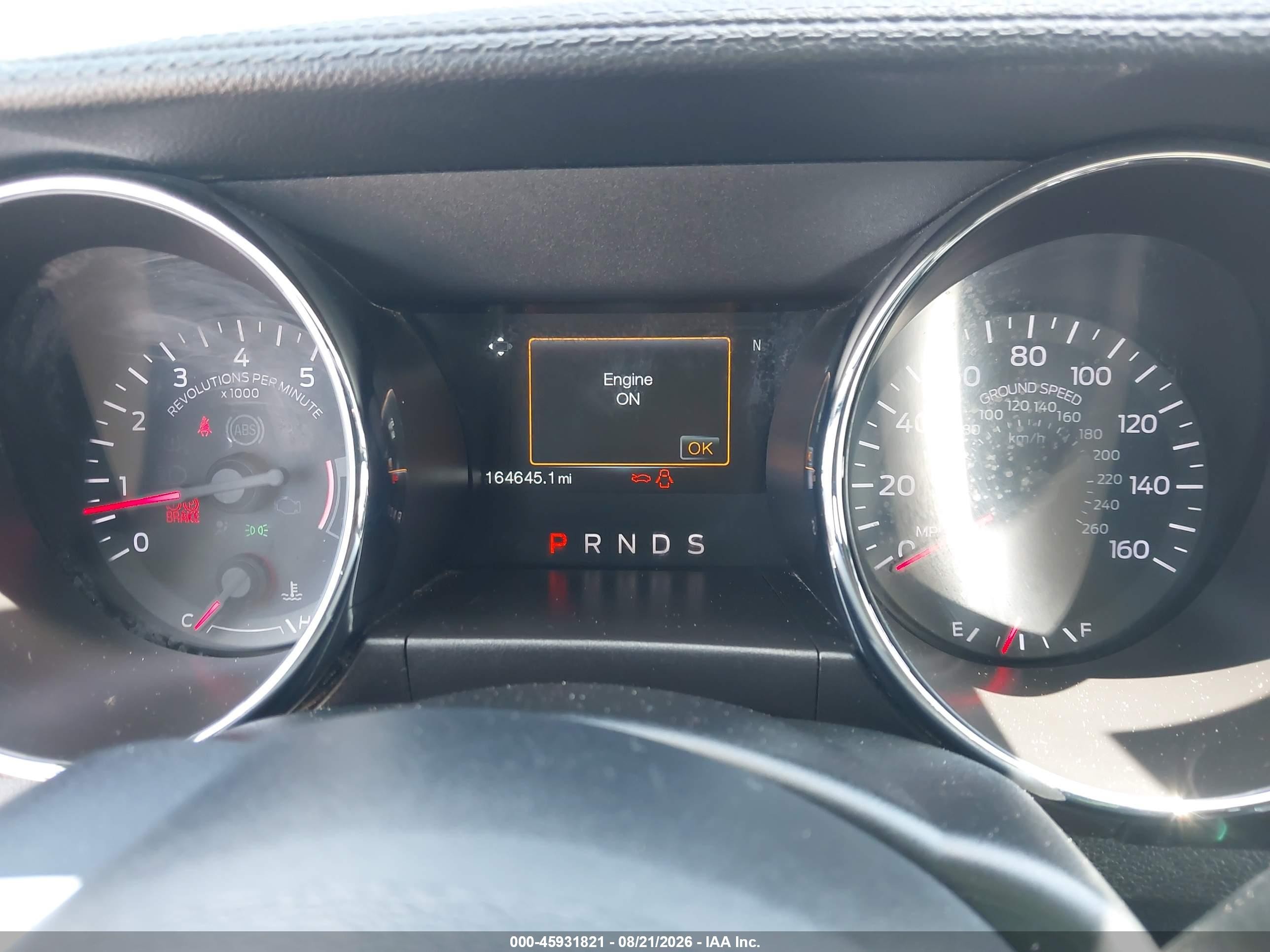 2015 Ford Mustang V6 Gray vin: 1FATP8EM4F5386829