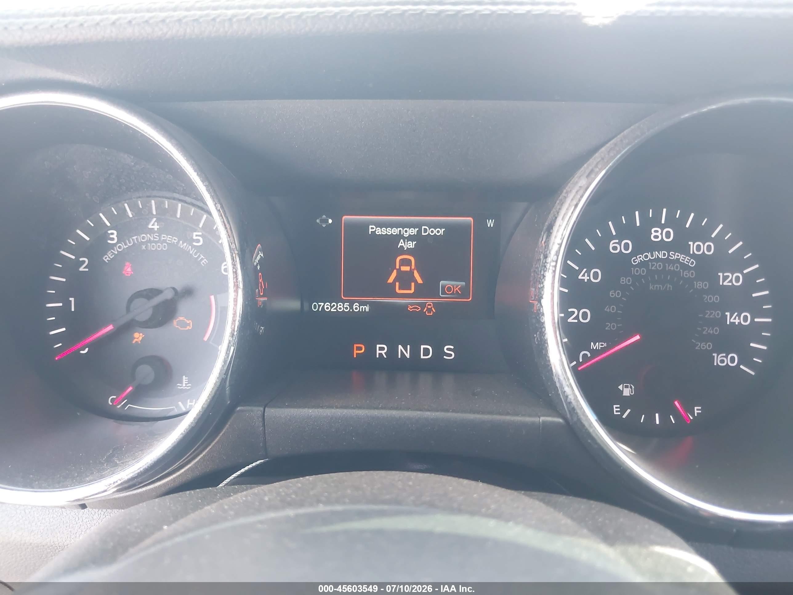2015 Ford Mustang V6 Black vin: 1FATP8EM4F5427198