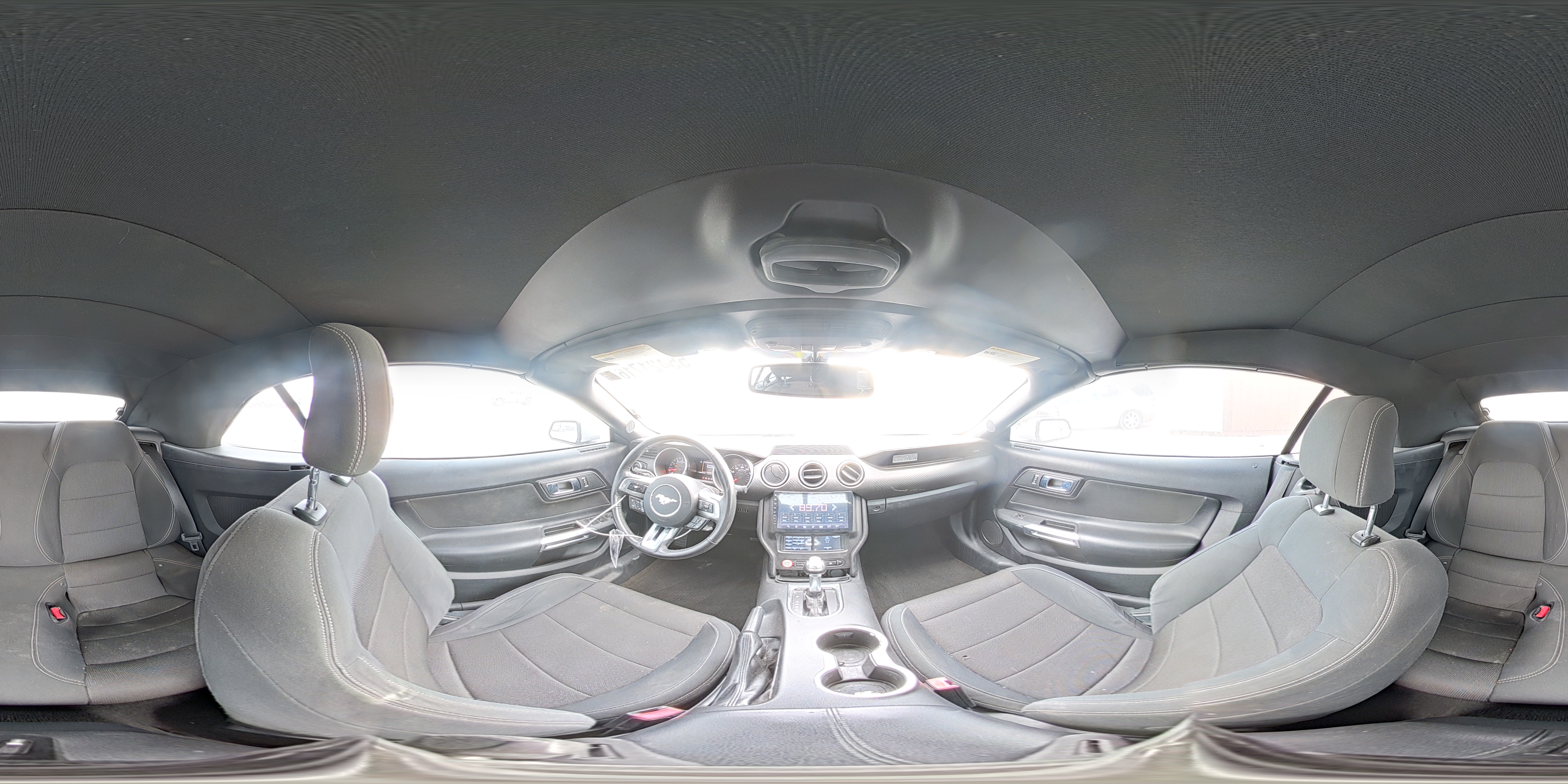 2015 Ford Mustang Silver vin: 1FATP8EM5F5392736