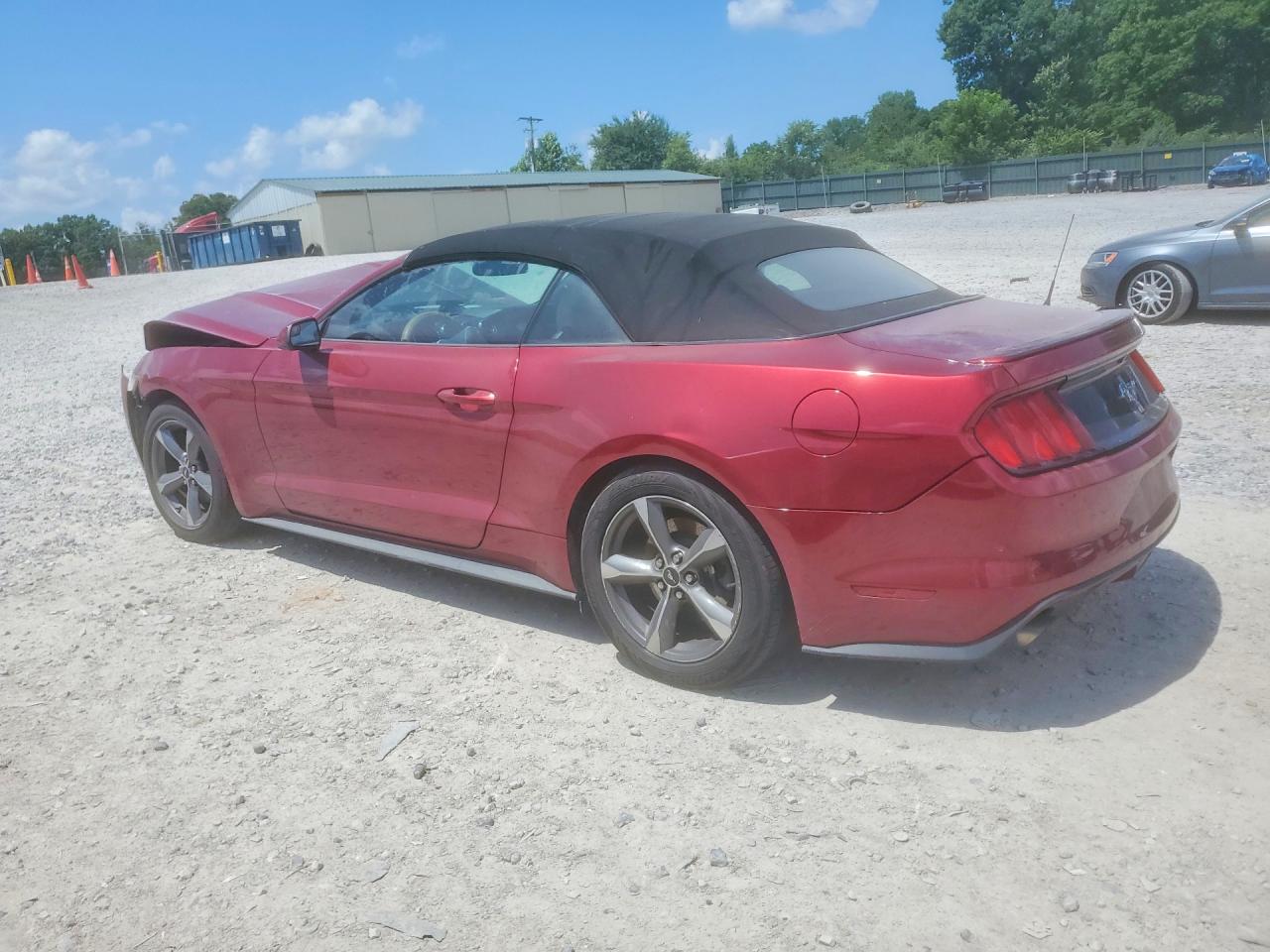 2015 Ford Mustang Red vin: 1FATP8EM5F5429185