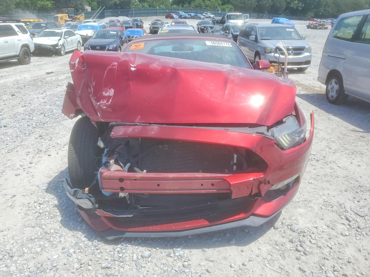 2015 Ford Mustang Red vin: 1FATP8EM5F5429185