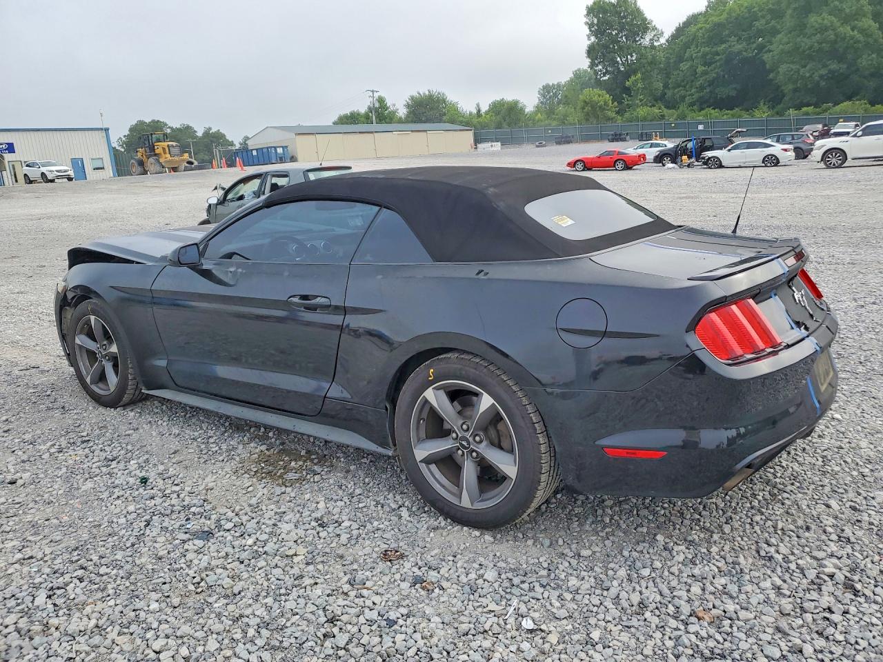 2015 Ford Mustang Черный vin: 1FATP8EM6F5333128