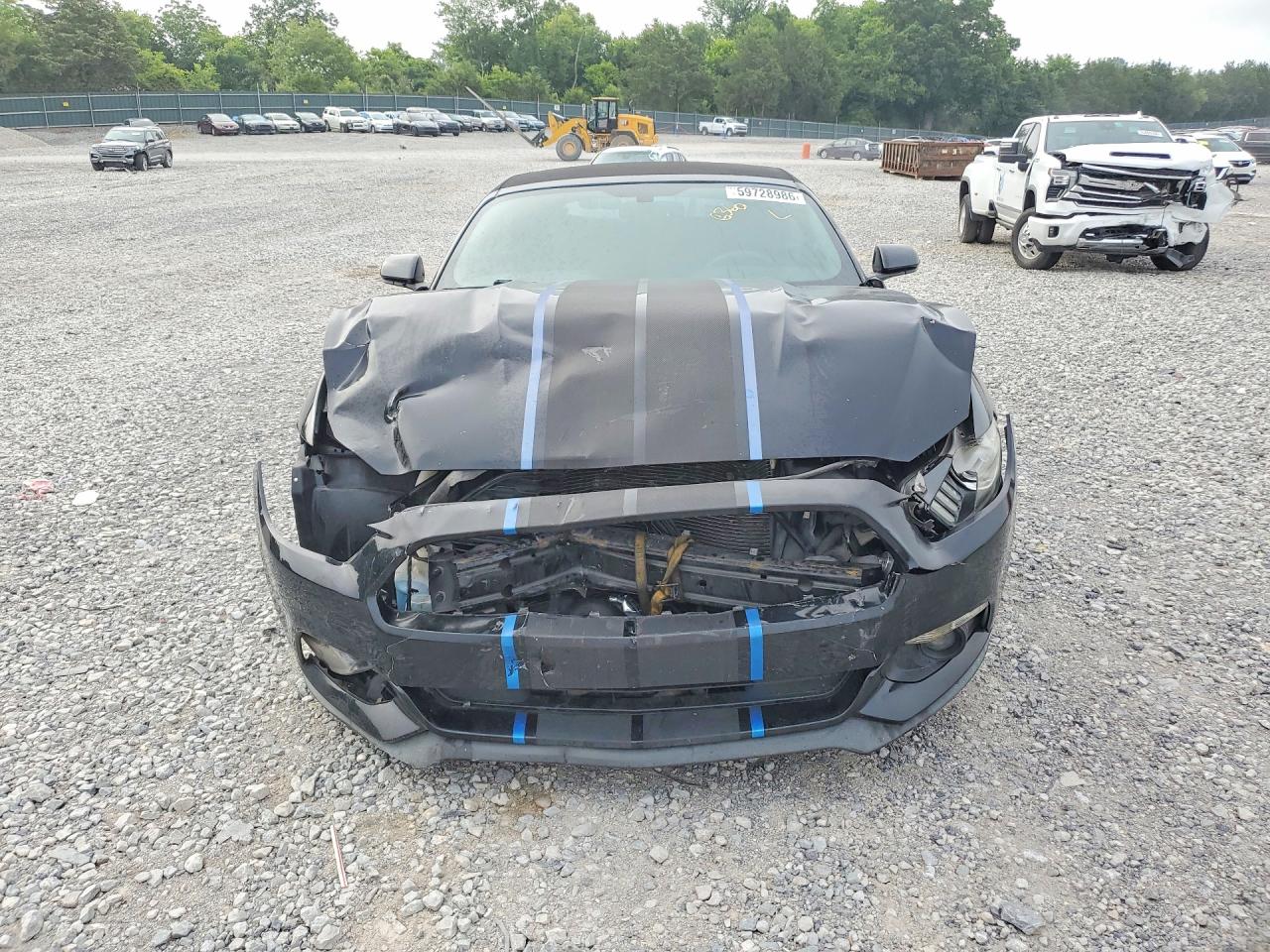 2015 Ford Mustang Черный vin: 1FATP8EM6F5333128