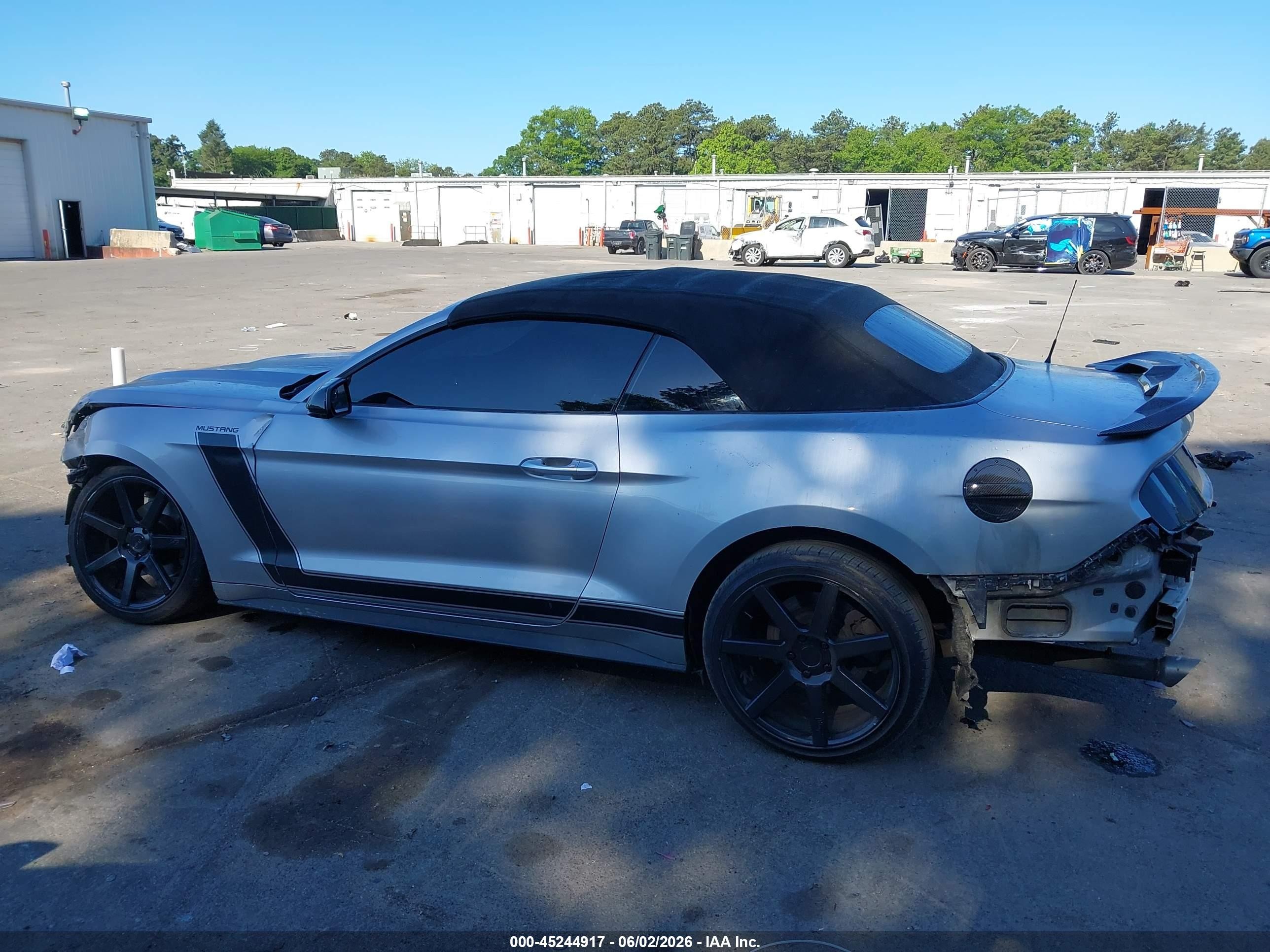 2015 Ford Mustang V6 Silver vin: 1FATP8EM6F5352486