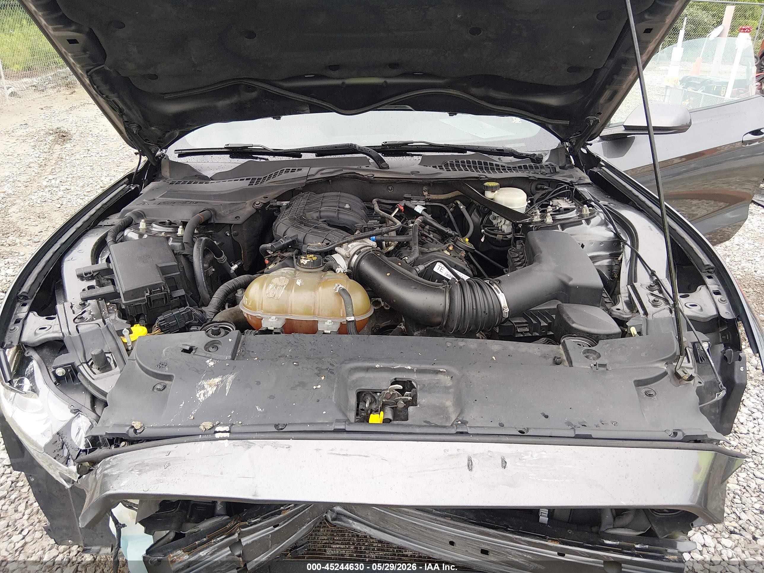 2015 Ford Mustang V6 Gray vin: 1FATP8EM7F5323563