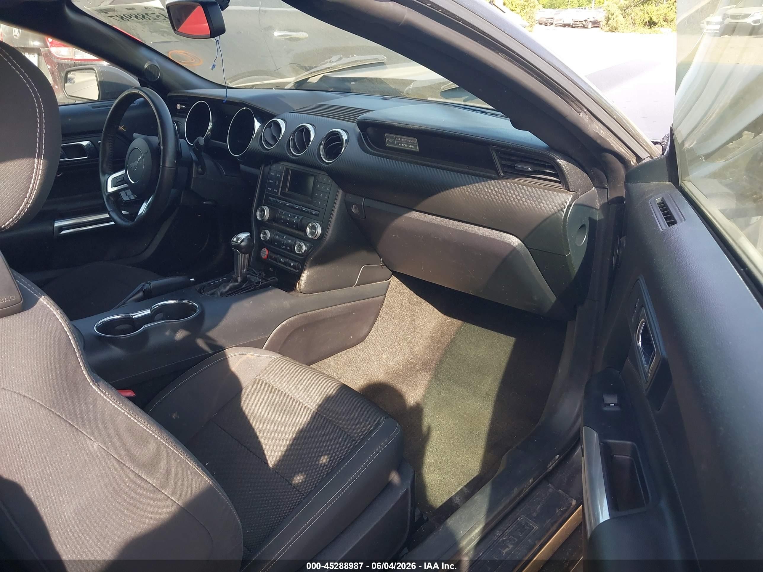 2015 Ford Mustang V6 Gray vin: 1FATP8EM8F5359908