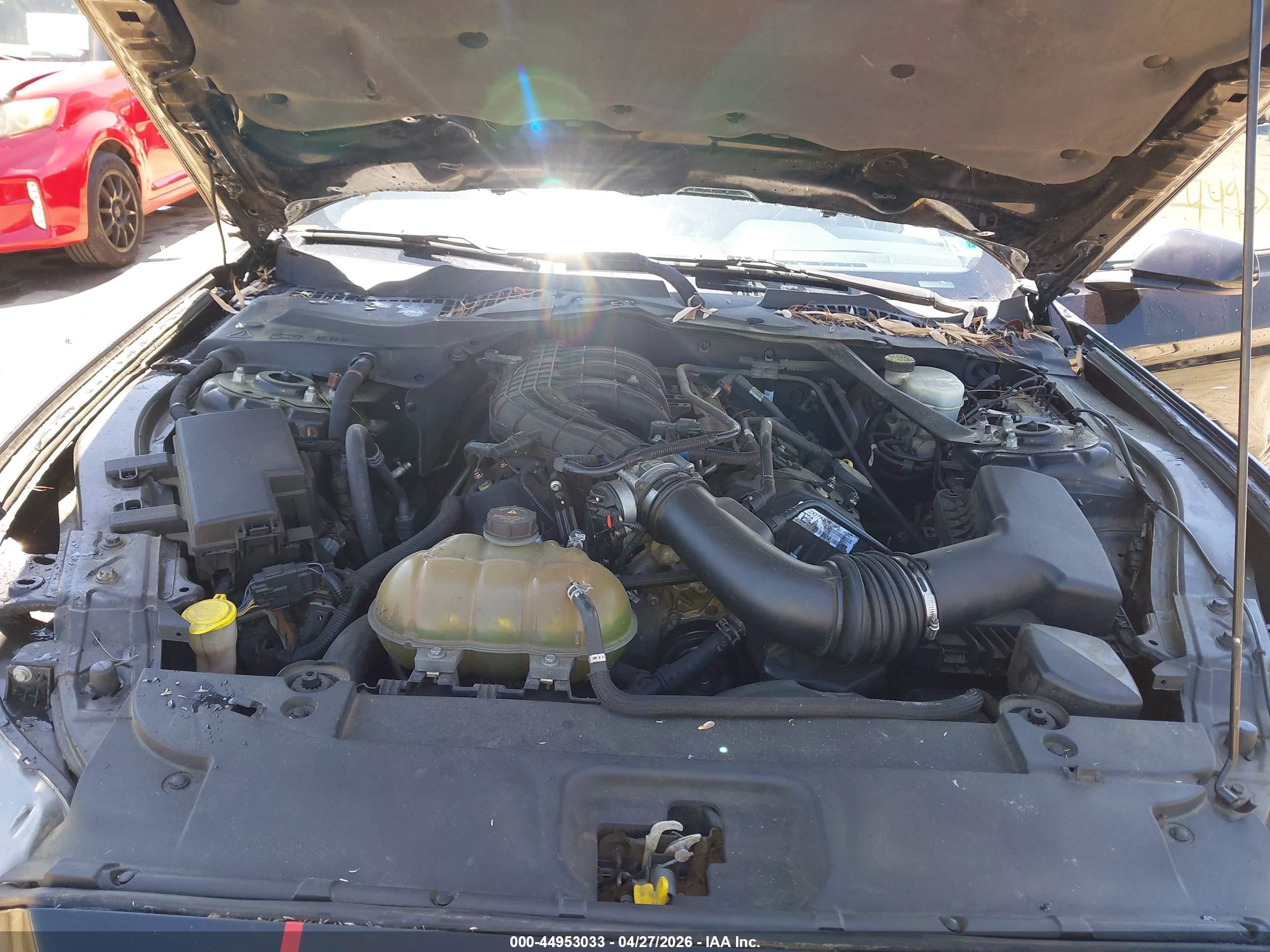 2015 Ford Mustang V6 Black vin: 1FATP8EM9F5333401