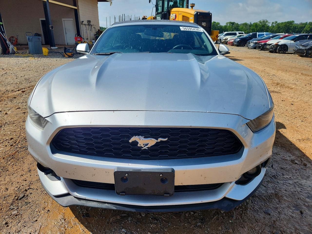 2015 Ford Mustang Silver vin: 1FATP8EM9F5358184