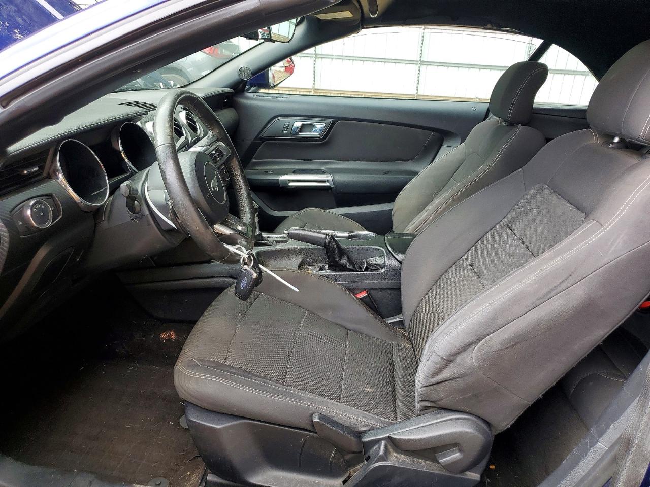 2015 Ford Mustang Blue vin: 1FATP8EM9F5371534