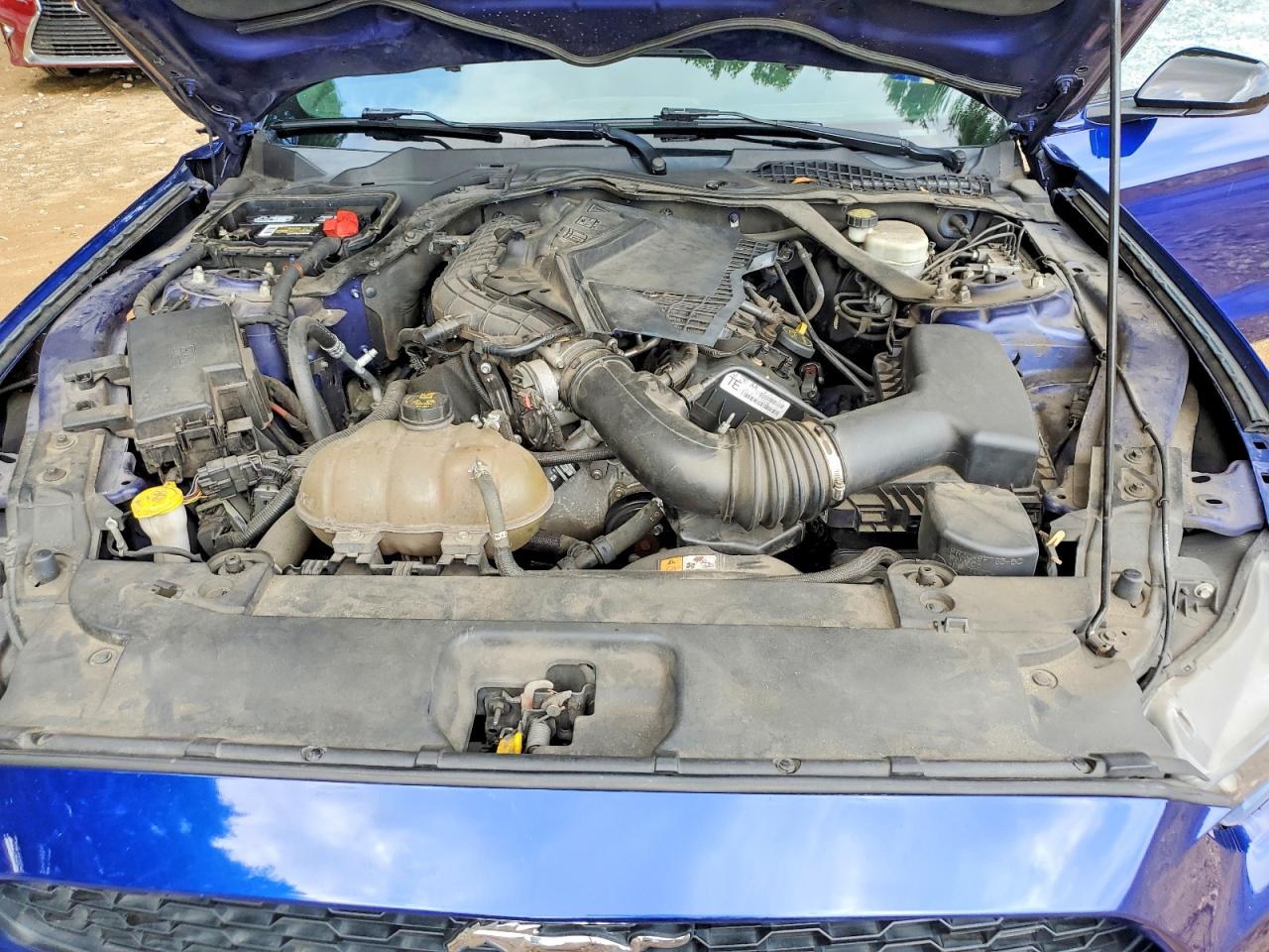 2015 Ford Mustang Blue vin: 1FATP8EM9F5371534