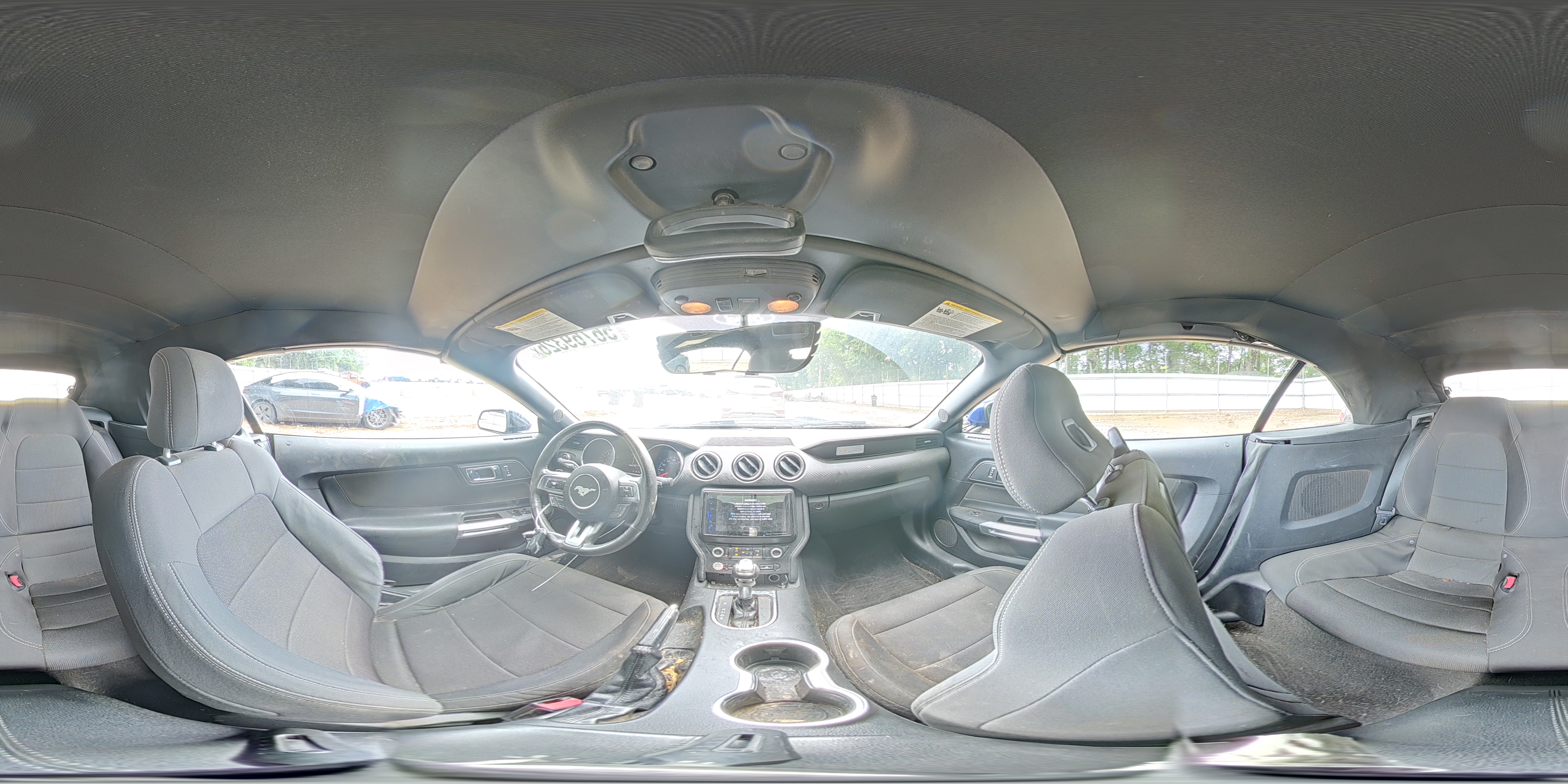2015 Ford Mustang Blue vin: 1FATP8EM9F5371534