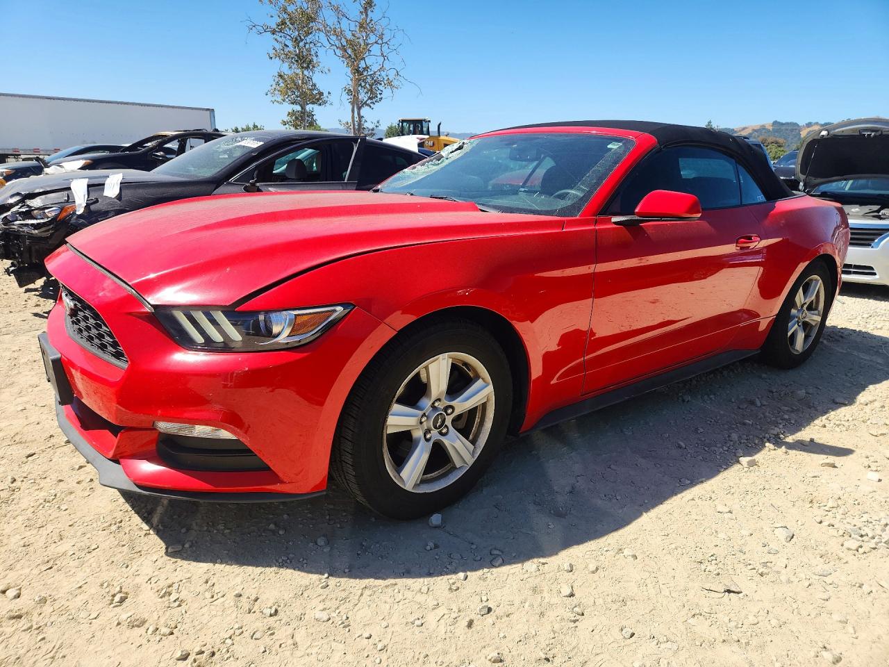 2015 Ford Mustang Красный vin: 1FATP8EMXF5418912