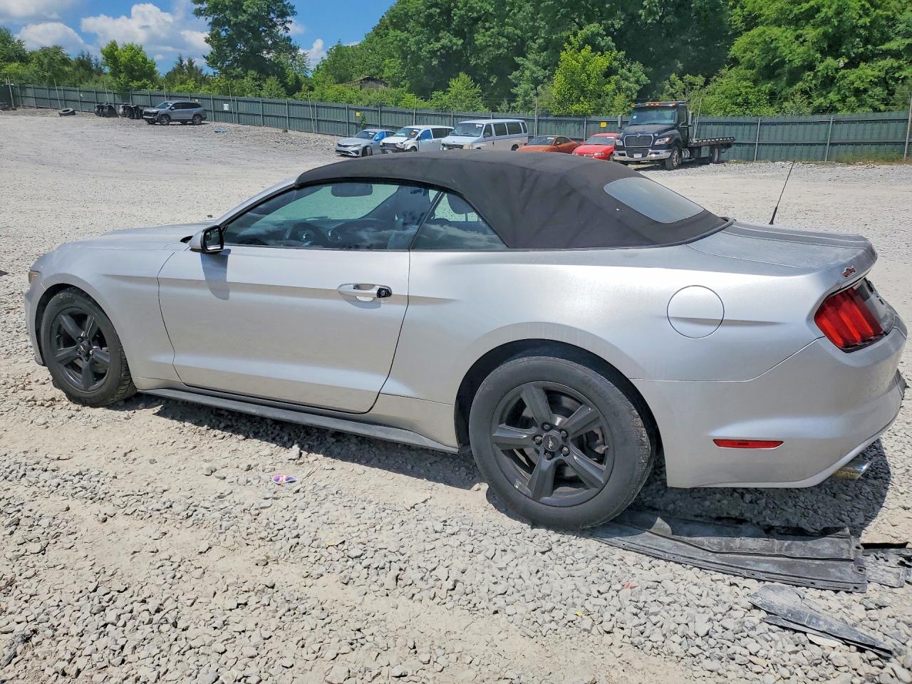 2016 Ford Mustang Silver vin: 1FATP8EMXG5295498