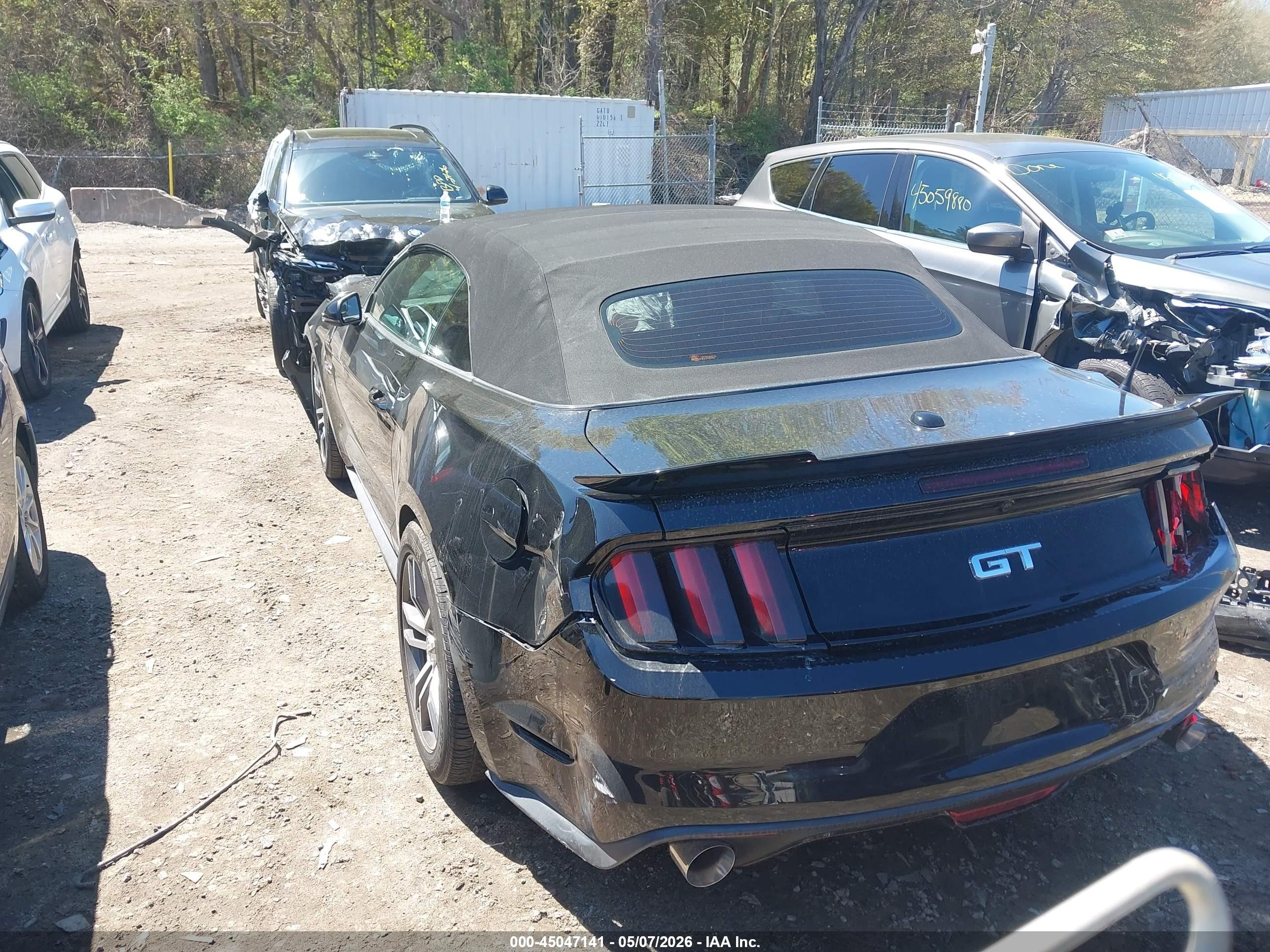 2015 Ford Mustang Gt Premium Black vin: 1FATP8FF4F5328400