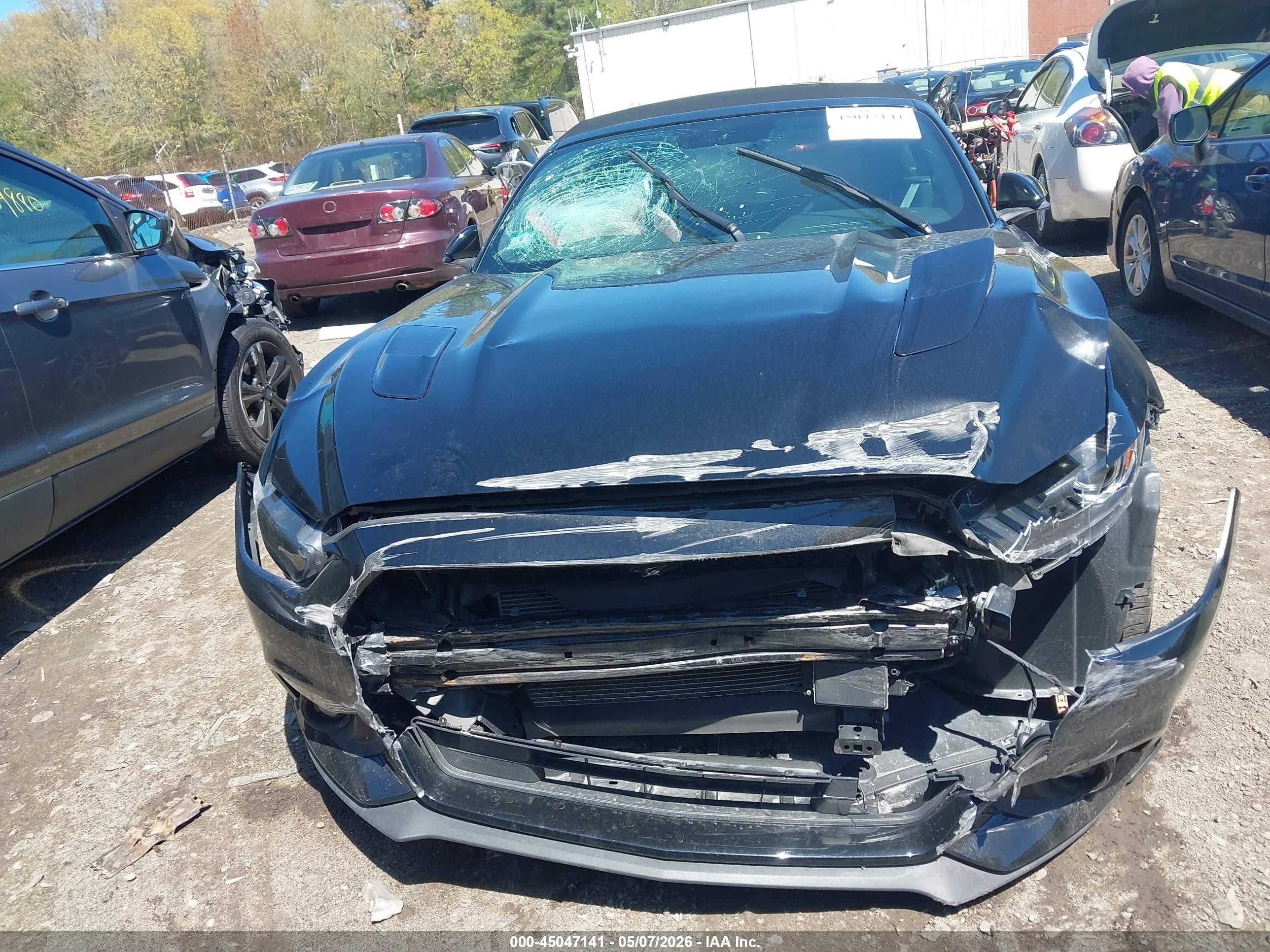 2015 Ford Mustang Gt Premium Black vin: 1FATP8FF4F5328400