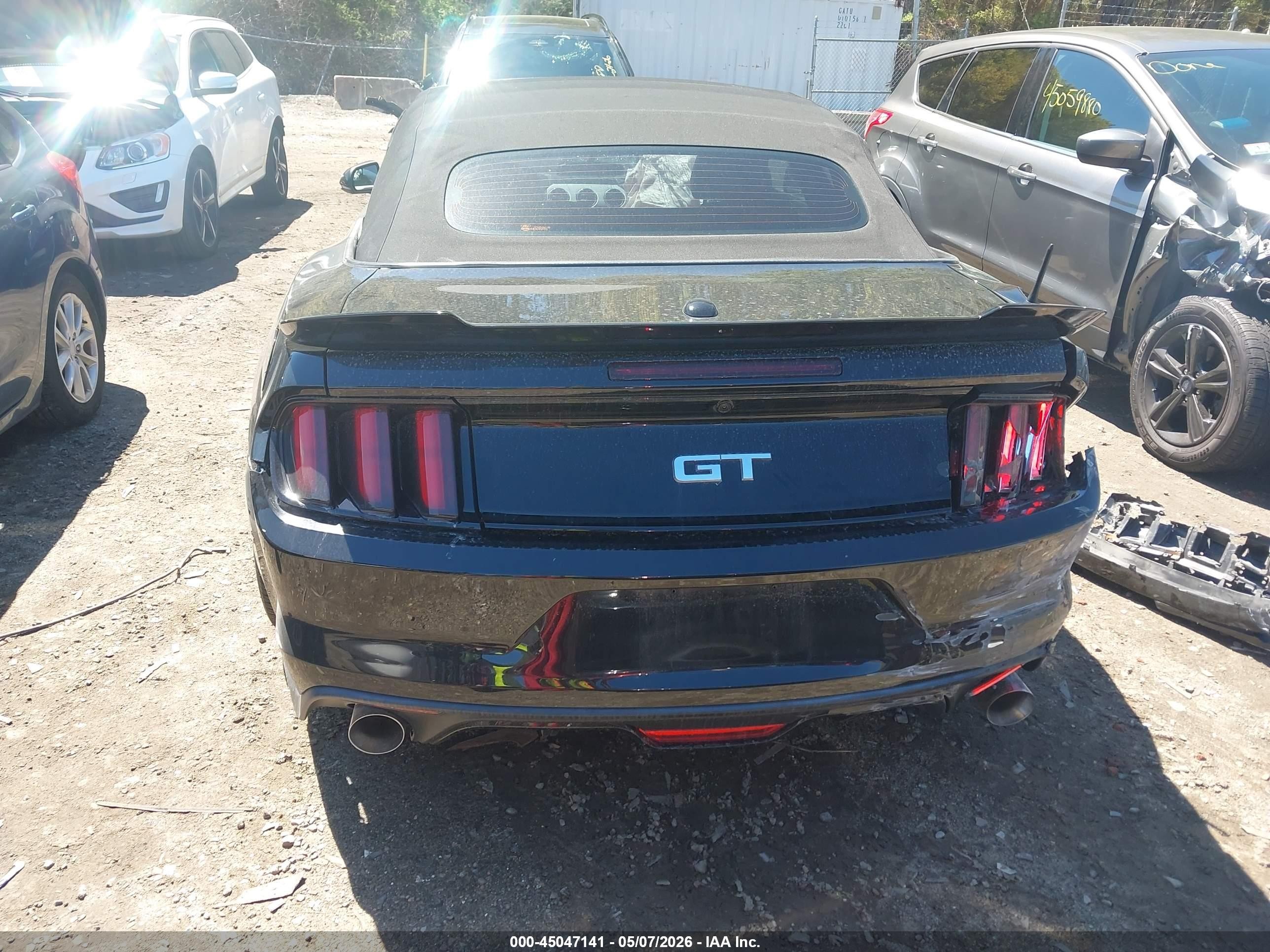 2015 Ford Mustang Gt Premium Black vin: 1FATP8FF4F5328400