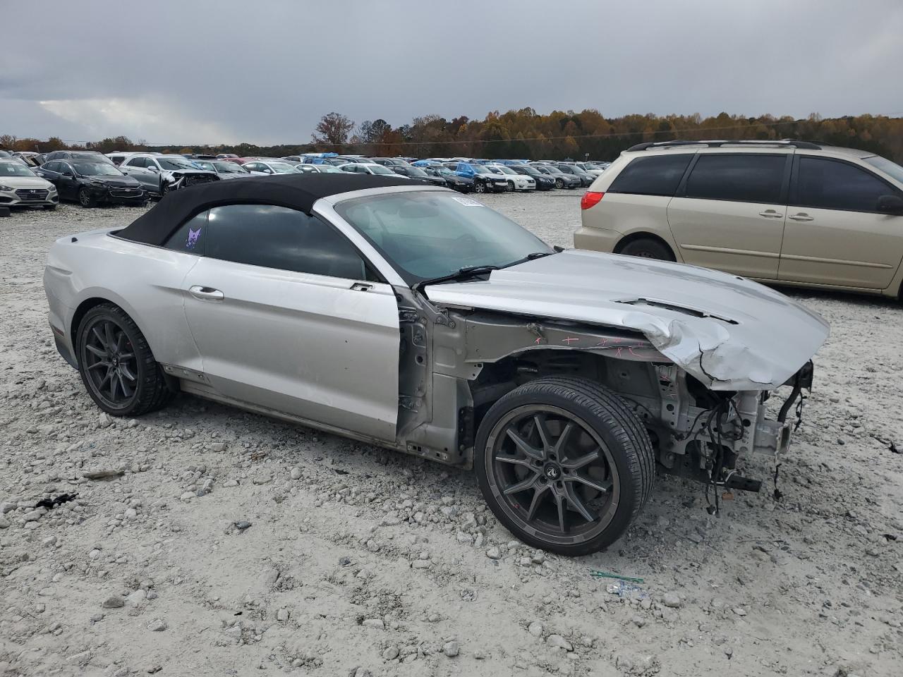 2015 Ford Mustang Gt Silver vin: 1FATP8FF4F5361588