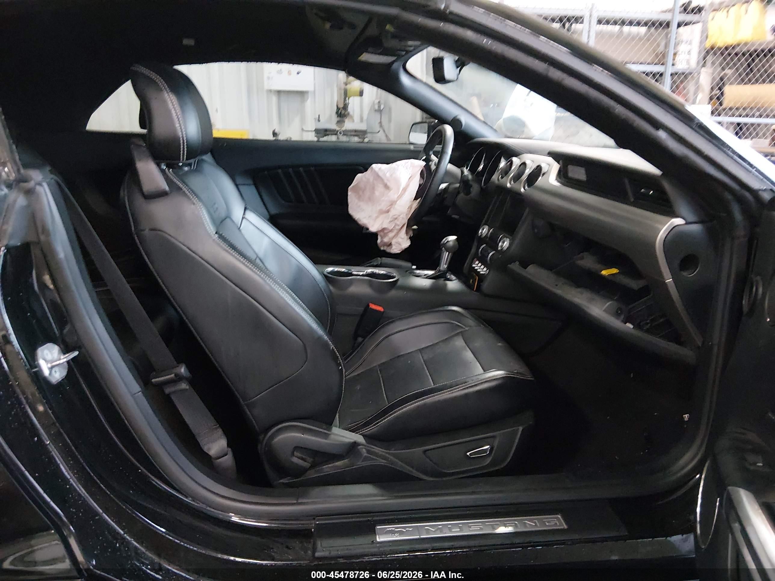 2015 Ford Mustang Gt Premium Black vin: 1FATP8FF4F5386166