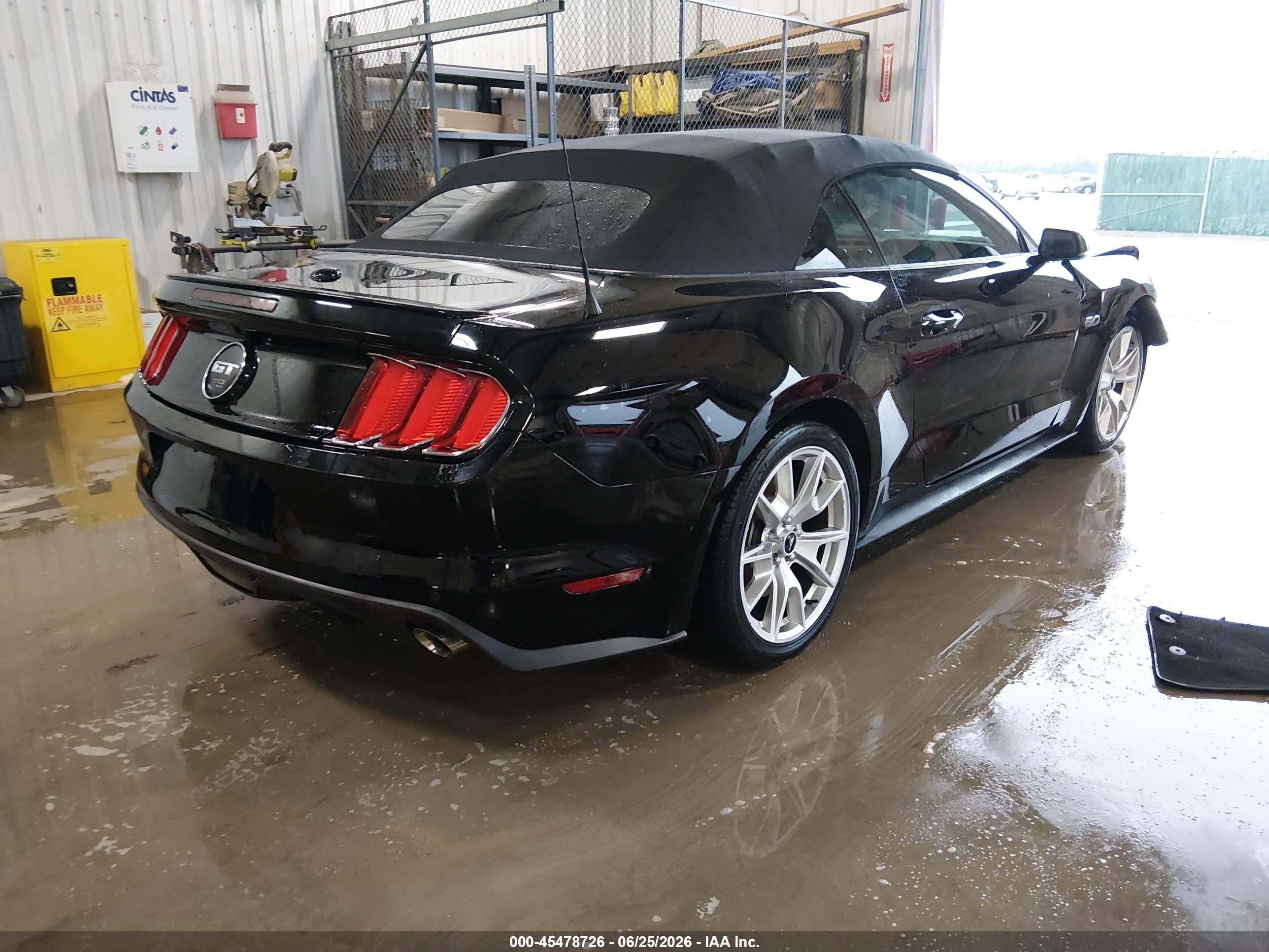 2015 Ford Mustang Gt Premium Black vin: 1FATP8FF4F5386166