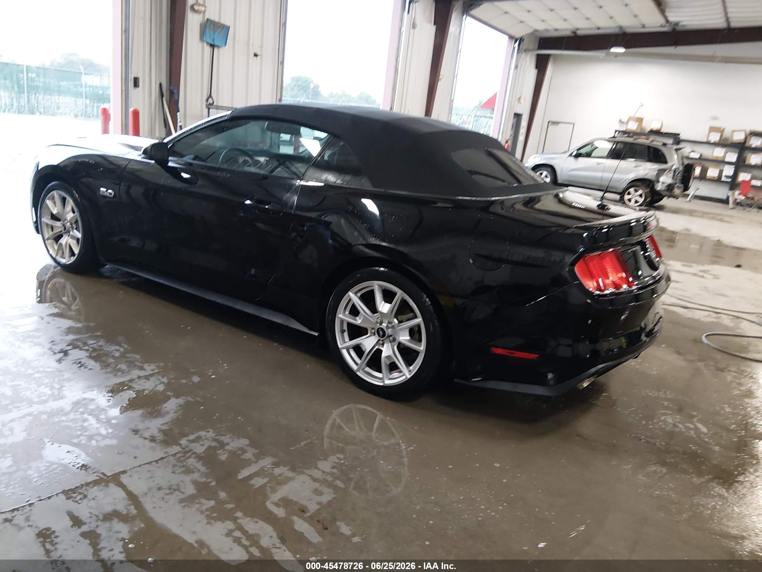 2015 Ford Mustang Gt Premium Black vin: 1FATP8FF4F5386166
