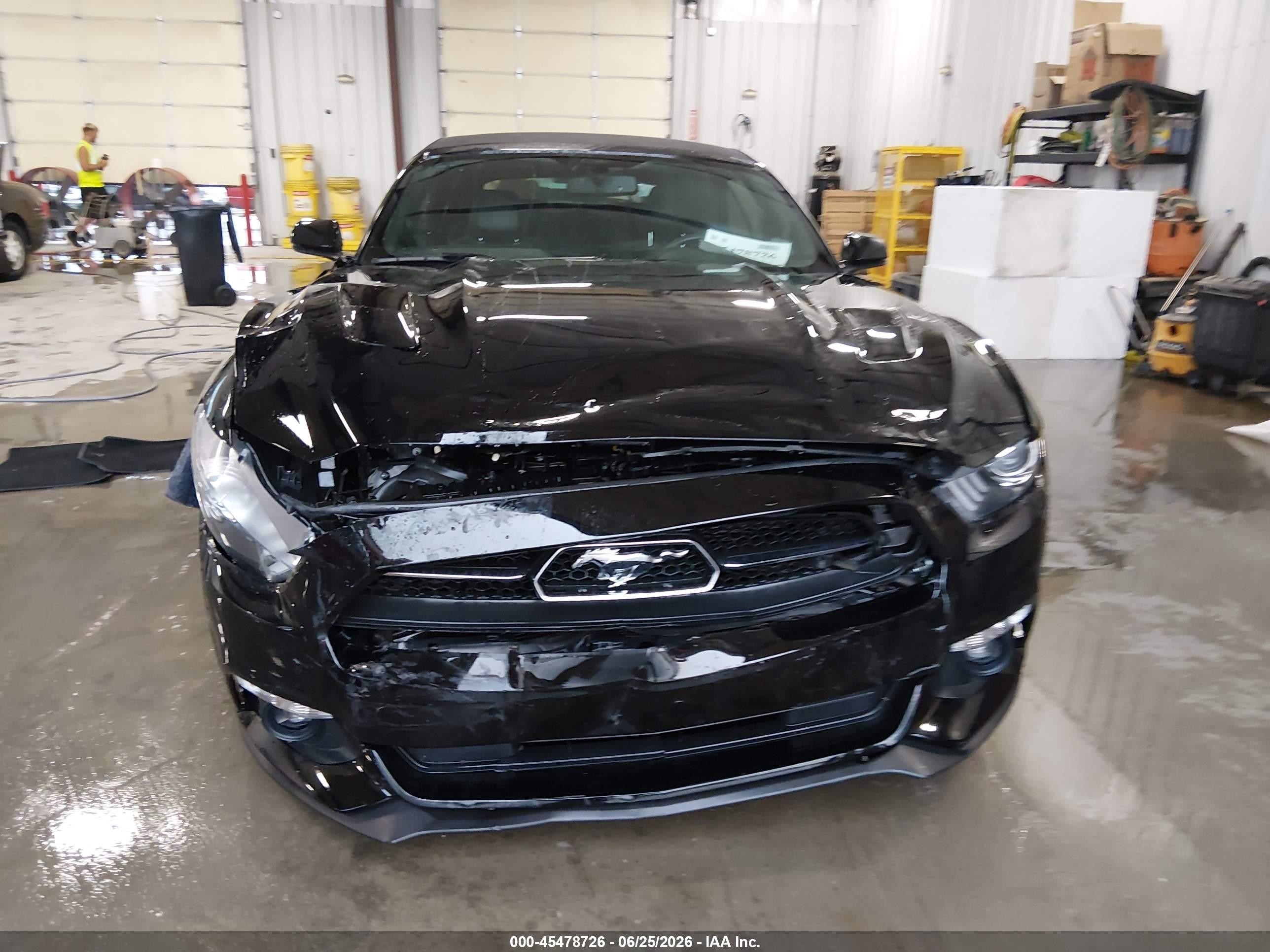 2015 Ford Mustang Gt Premium Black vin: 1FATP8FF4F5386166