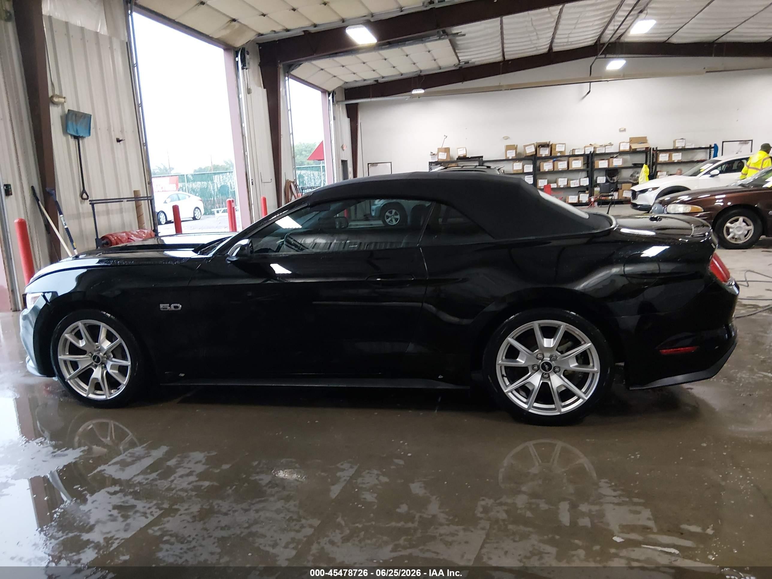 2015 Ford Mustang Gt Premium Black vin: 1FATP8FF4F5386166