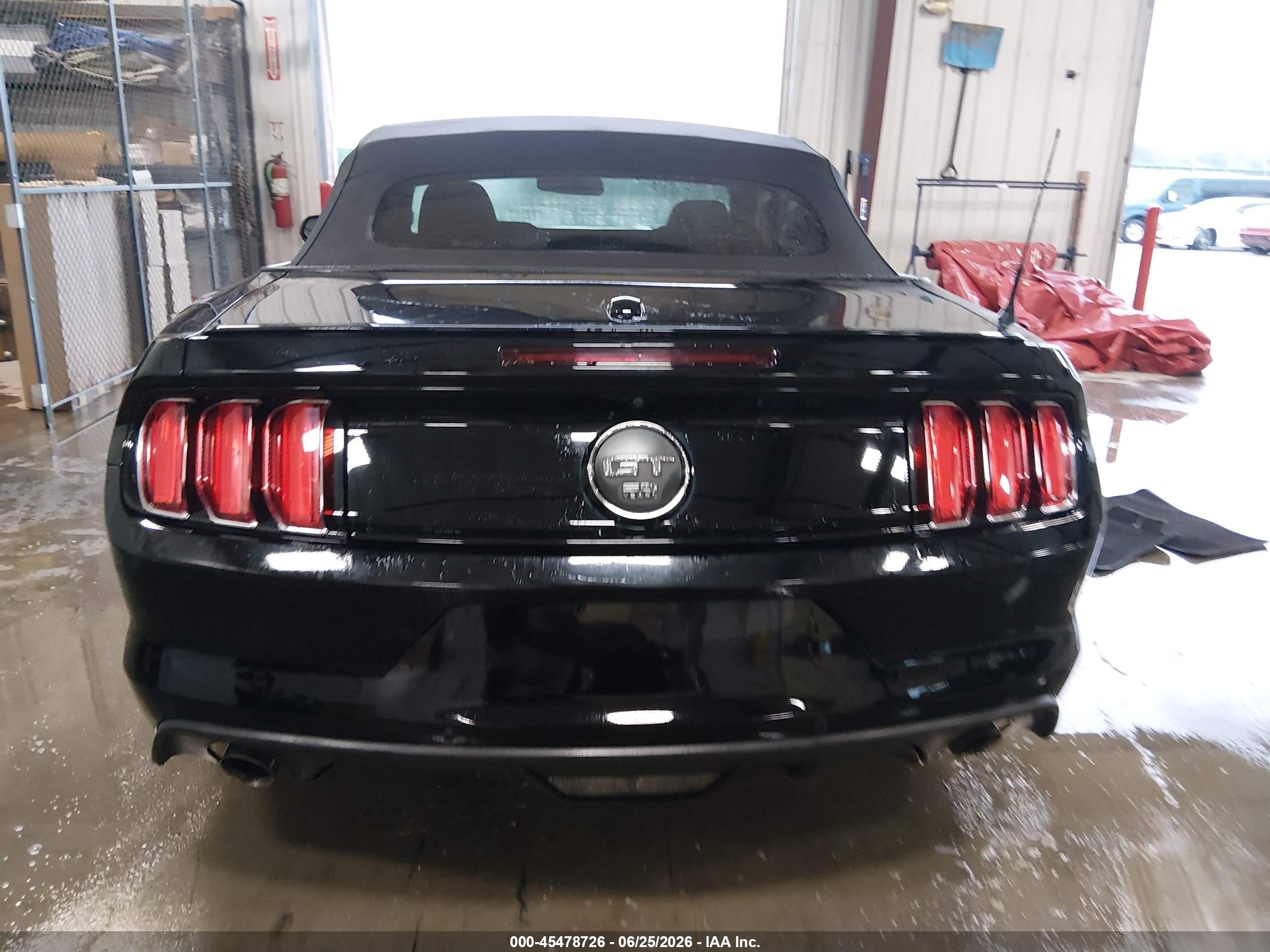 2015 Ford Mustang Gt Premium Black vin: 1FATP8FF4F5386166