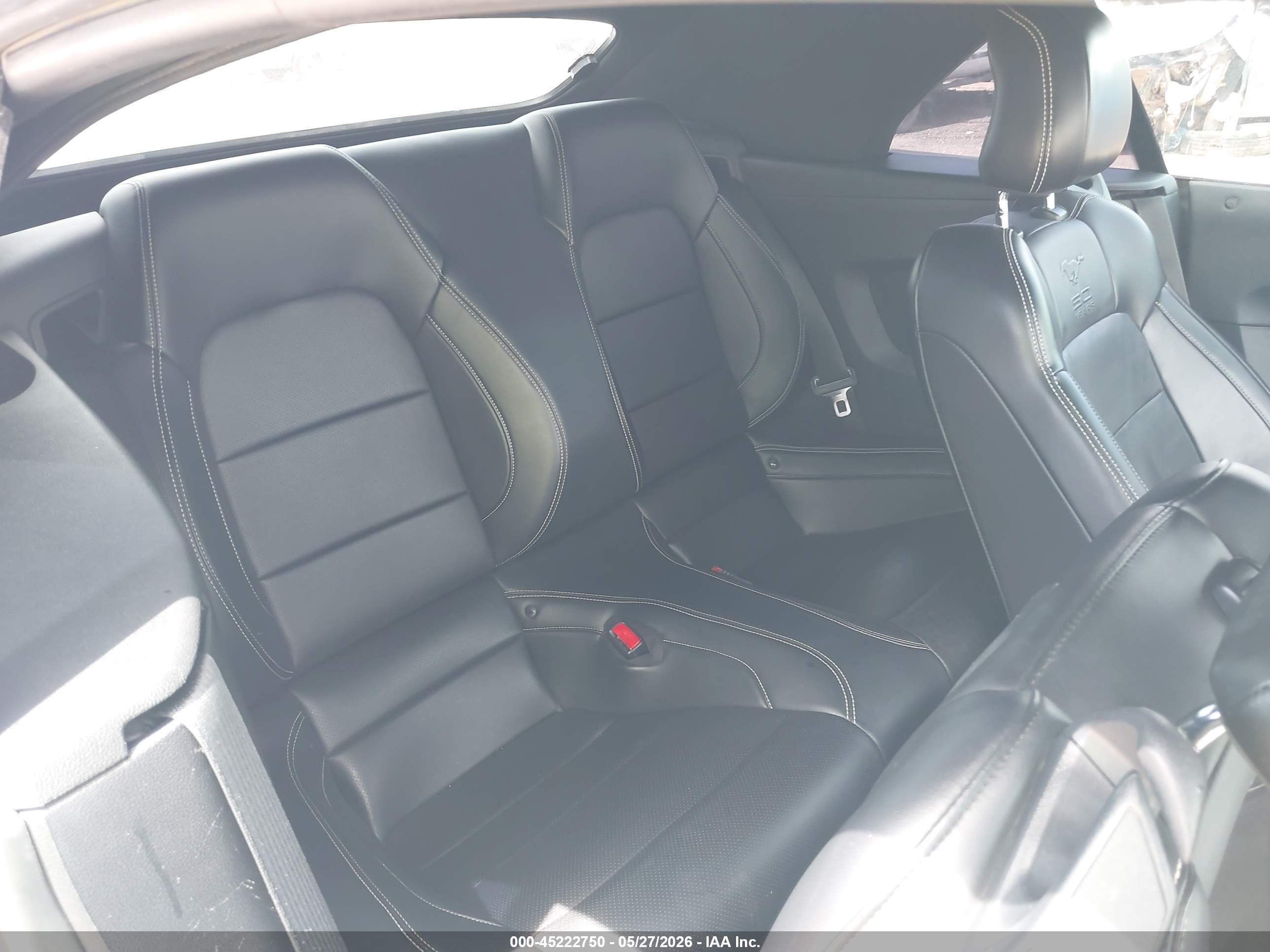 2015 Ford Mustang Gt Premium White vin: 1FATP8FF5F5362720